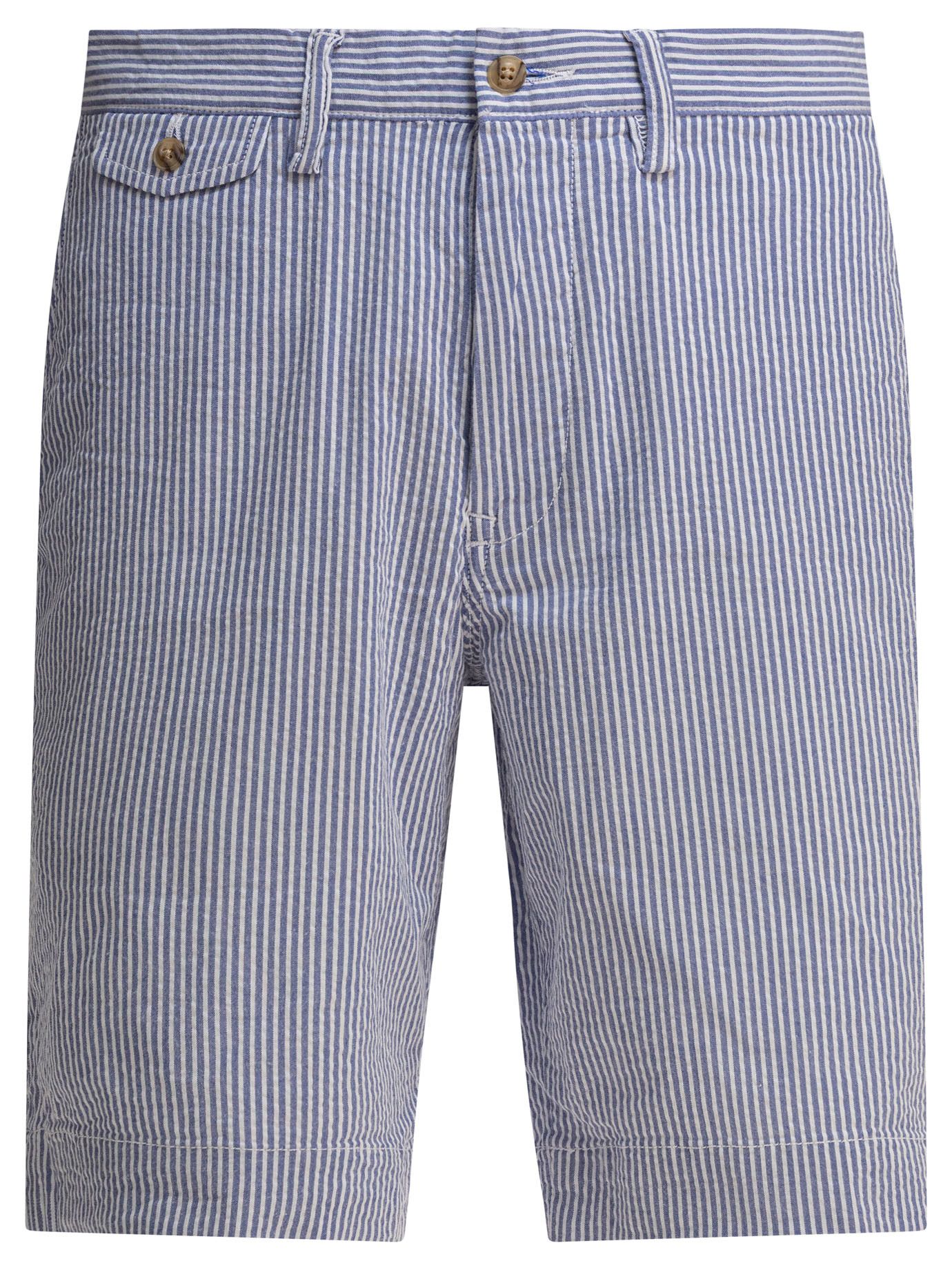 Polo Ralph Lauren Straigh-Fit Stretch Seersucker Shorts Size US 31 - 1 Thumbnail