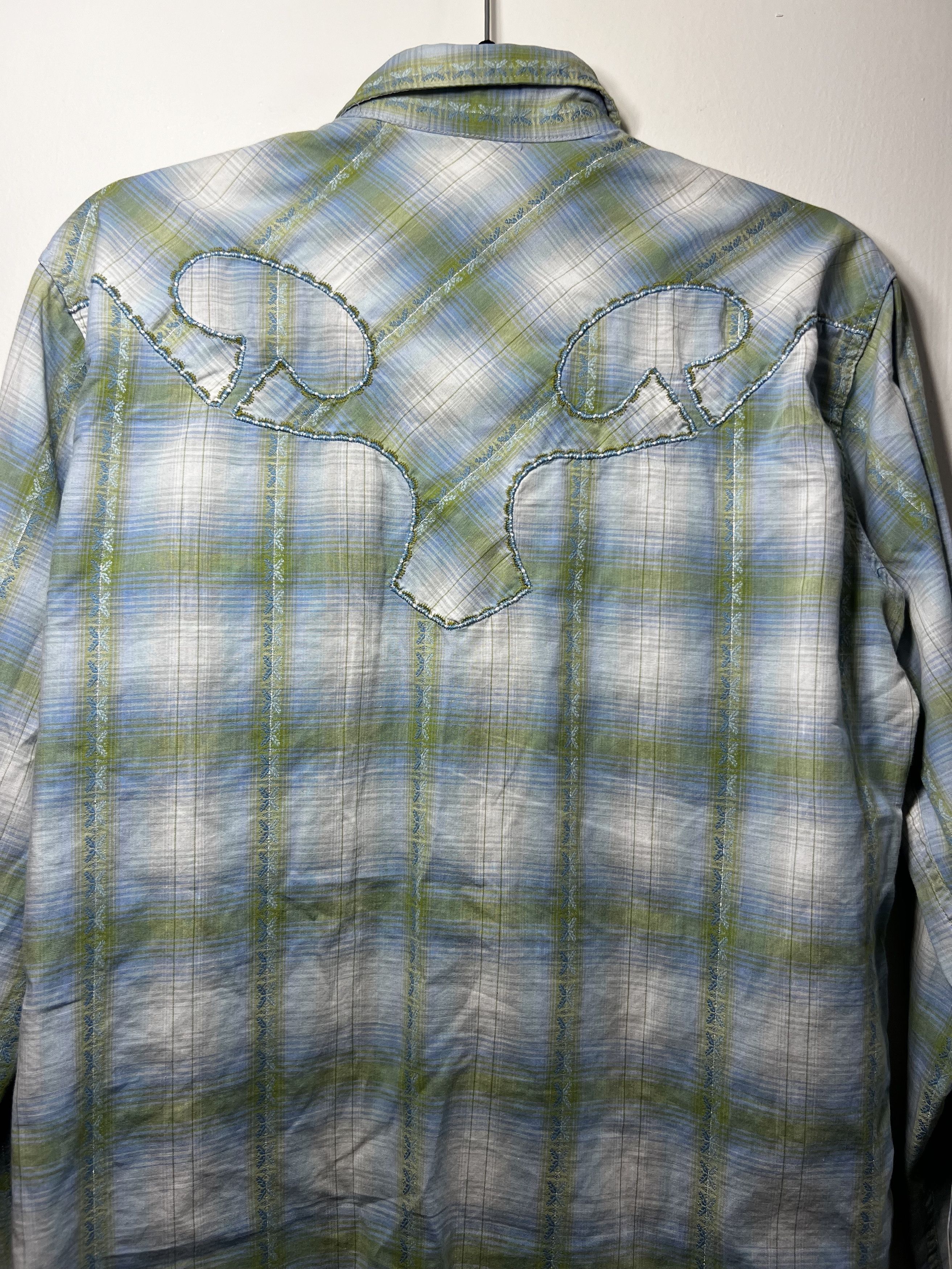 Vintage Vintage 50's-60's HBarC California Ranchwear Pearl Snap Size US S / EU 44-46 / 1 - 7 Thumbnail