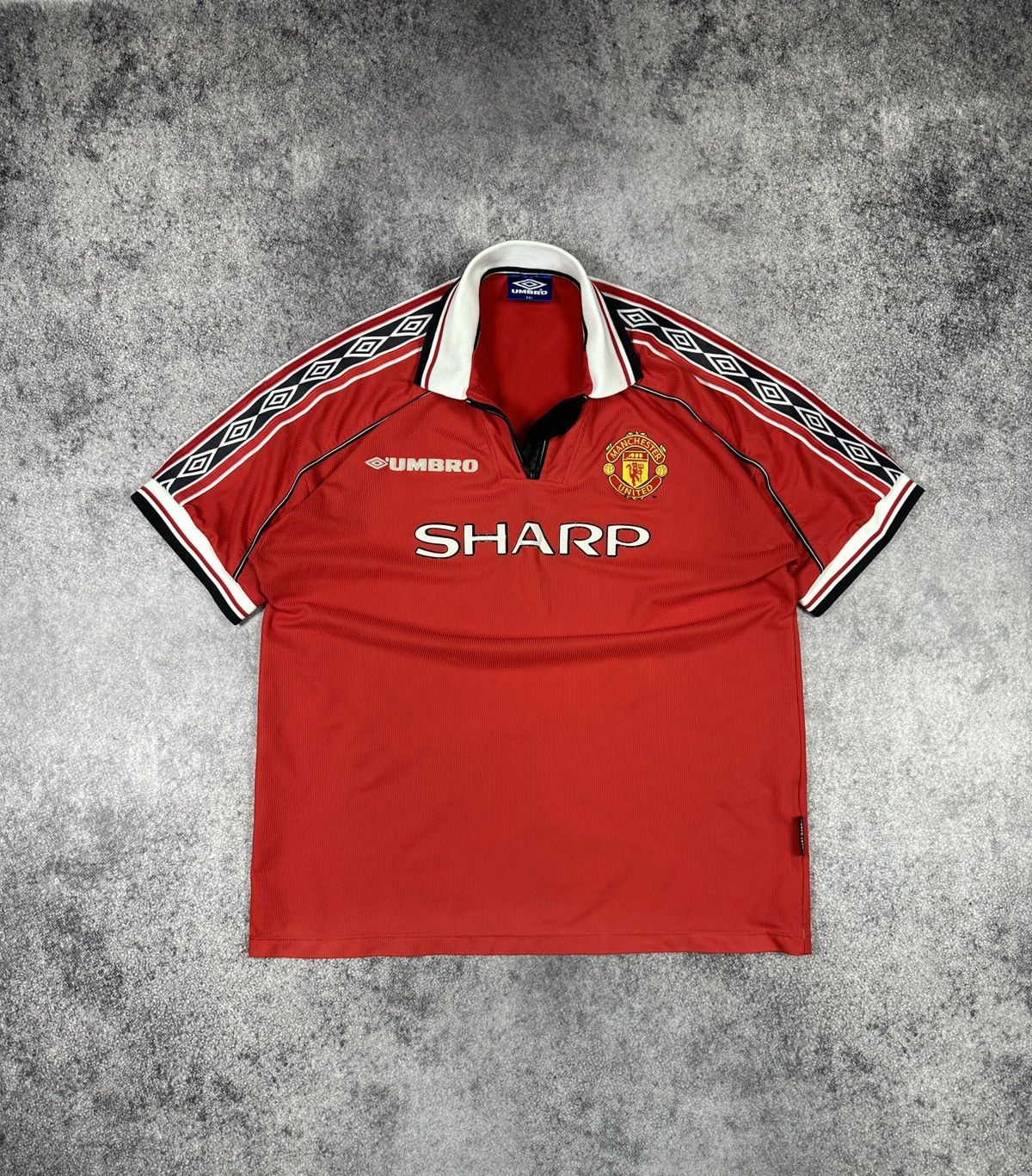Umbro Vintage Umbro Manchester United jersey soccer Blokecore XXL Size US XXL / EU 58 / 5 - 1 Thumbnail