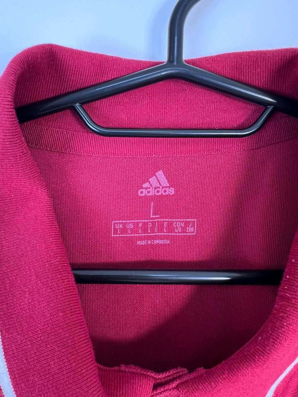 Adidas ARSENAL ADIDAS POLO SHIRT 2019 CLARET RED MENS EH5618 SIZE L Size US L / EU 52-54 / 3 - 3 Thumbnail