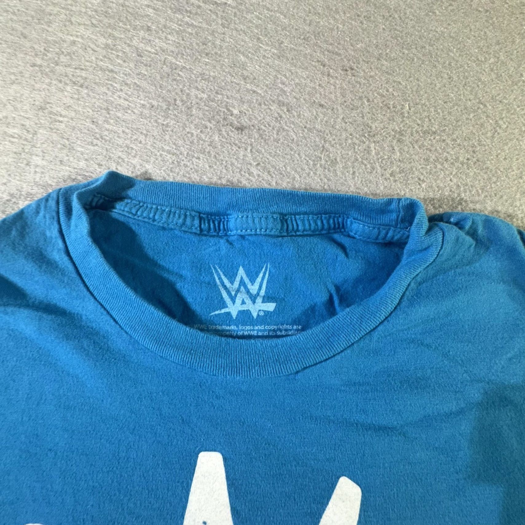 Ripple Junction WWE Shirt Mens Small Blue Realest Guys Graphic Tee Enzo Amore Big Cass NJ NY Size US S / EU 44-46 / 1 - 5 Thumbnail