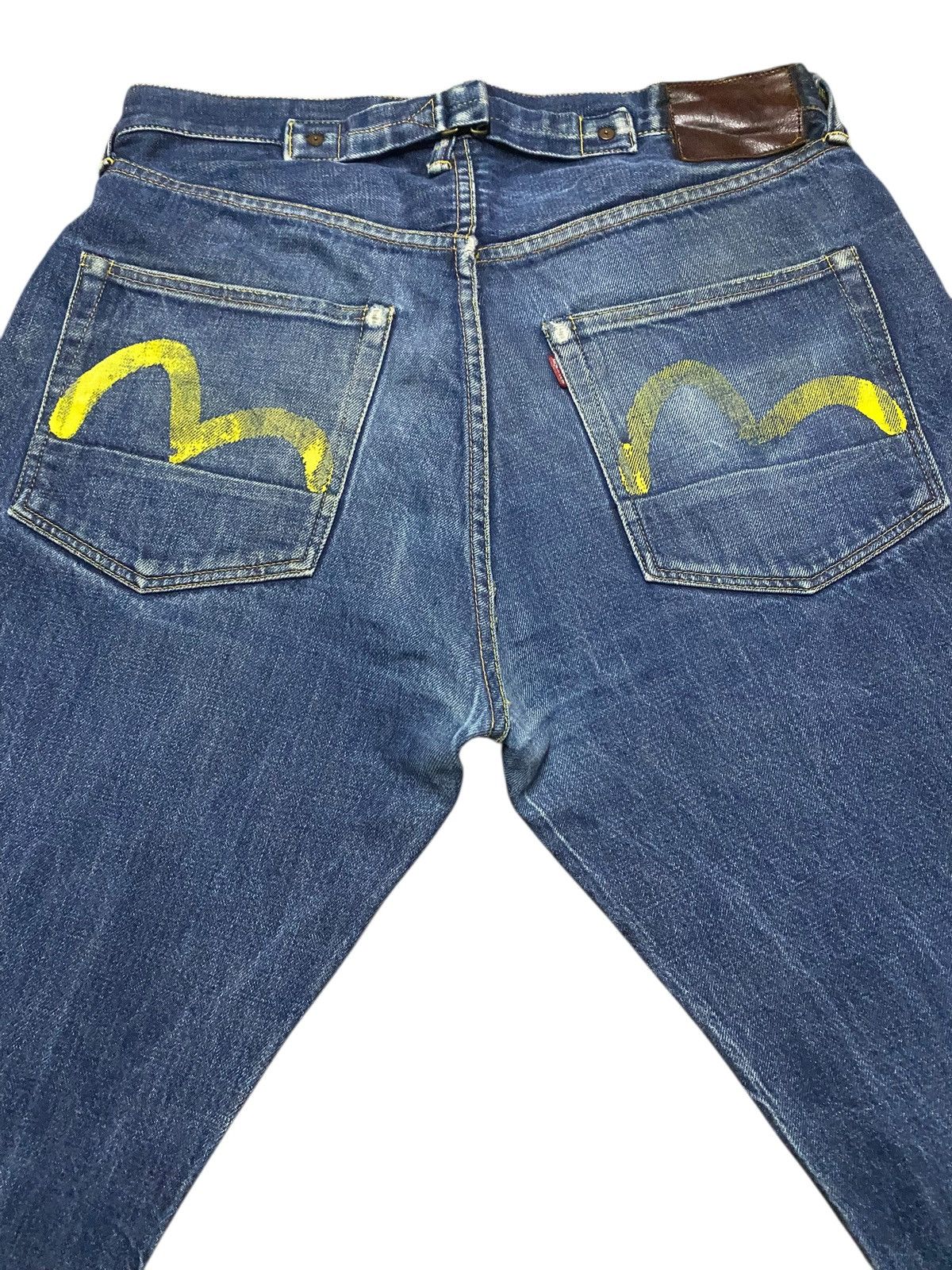 Evisu Vintage Evisu Yamane Selvedge Buckle Back Baggy Jeans Size US 34 / EU 50 - 16 Thumbnail