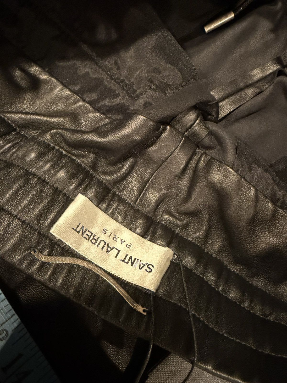 Saint Laurent Paris Saint Laurent mens leather joggers pants. 54/38. $4990 Size US 38 / EU 54 - 11 Thumbnail