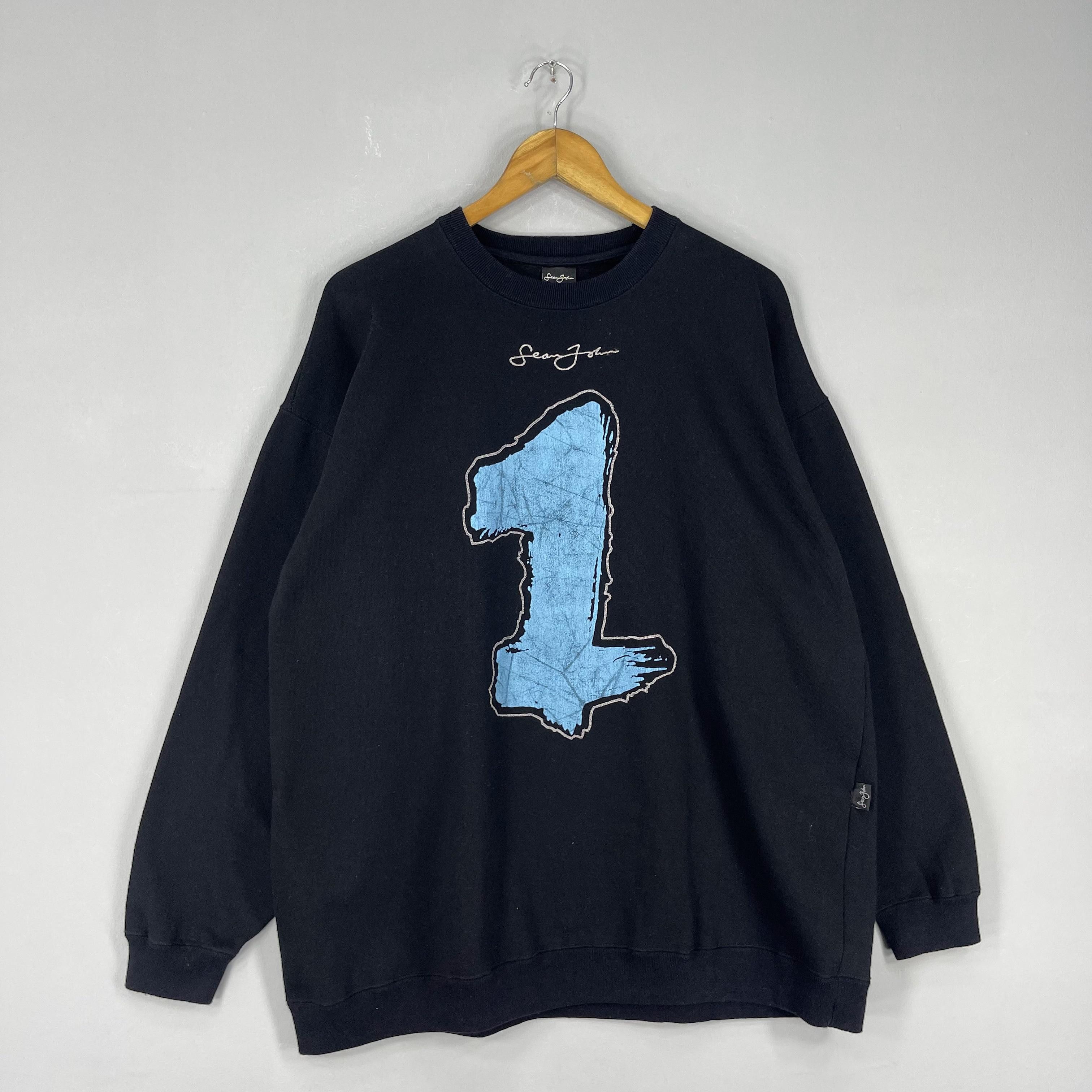 Sean John Vintage SEAN JOHN Hip Hop Rapper Spellout Sweatshirt Size US XL / EU 56 / 4 - 5 Thumbnail