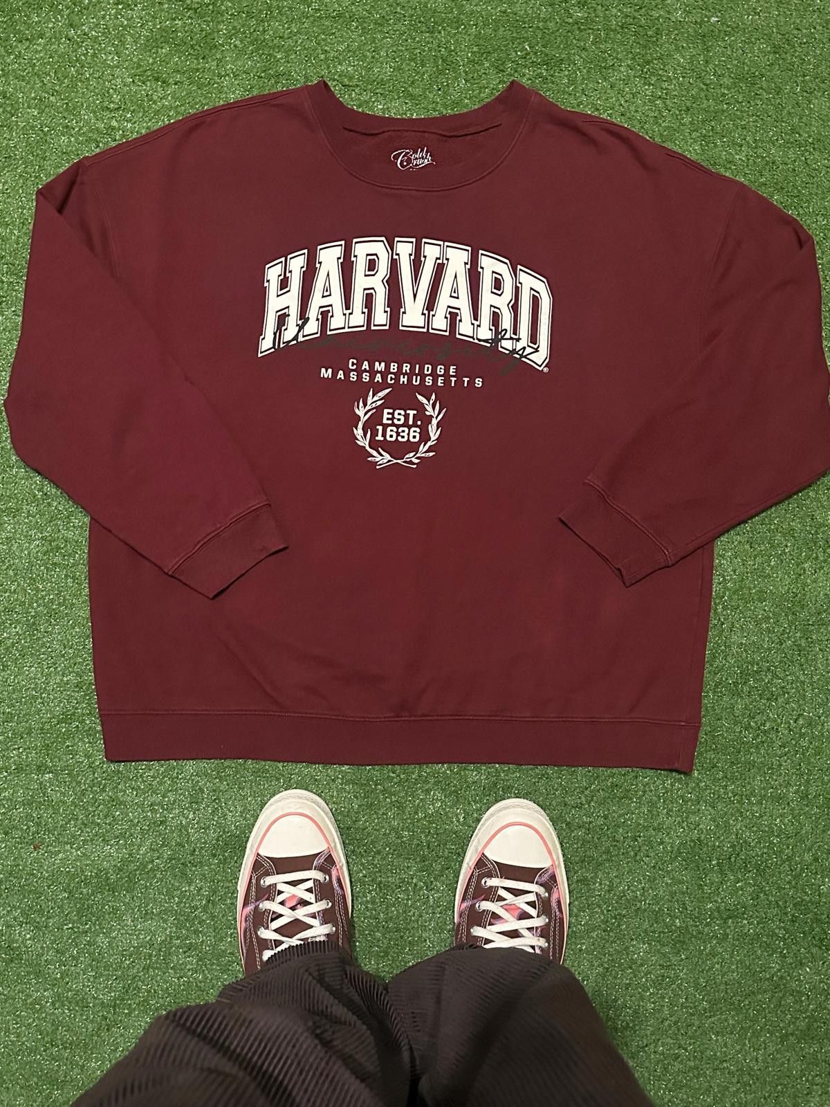 Other Cold Crush Harvard Maroon Sweatshirt 2X Size US XXS / EU 40 - 1 Thumbnail