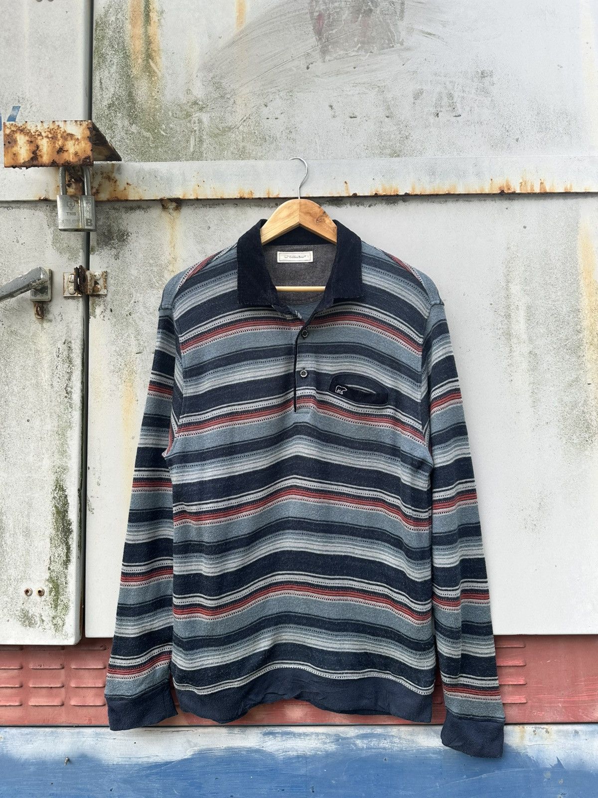 Golden Bear 👹Golden Bear Long Sleeves Button Down TShirt Size US M / EU 48-50 / 2 - 1 Thumbnail