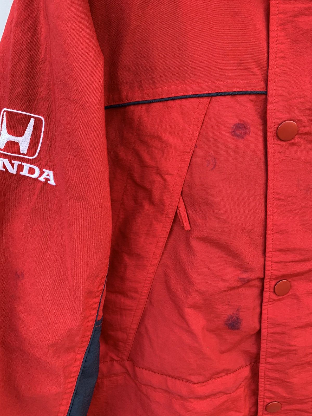 Japanese Brand Vintage Honda Racing Cart Hoodie Jacket Size US L / EU 52-54 / 3 - 7 Thumbnail
