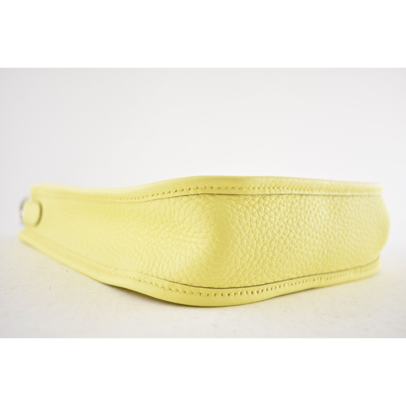 Hermes Hermes Mini Limoncello Yellow Leather Crossbody Shoulder Bag Size ONE SIZE - 16 Thumbnail