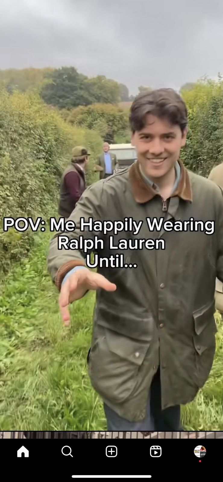 Polo Ralph Lauren × RRL Ralph Lauren × Ralph Lauren Vintage Polo Ralph Lauren Hunting Jacket Size US XL / EU 56 / 4 - 2 Thumbnail