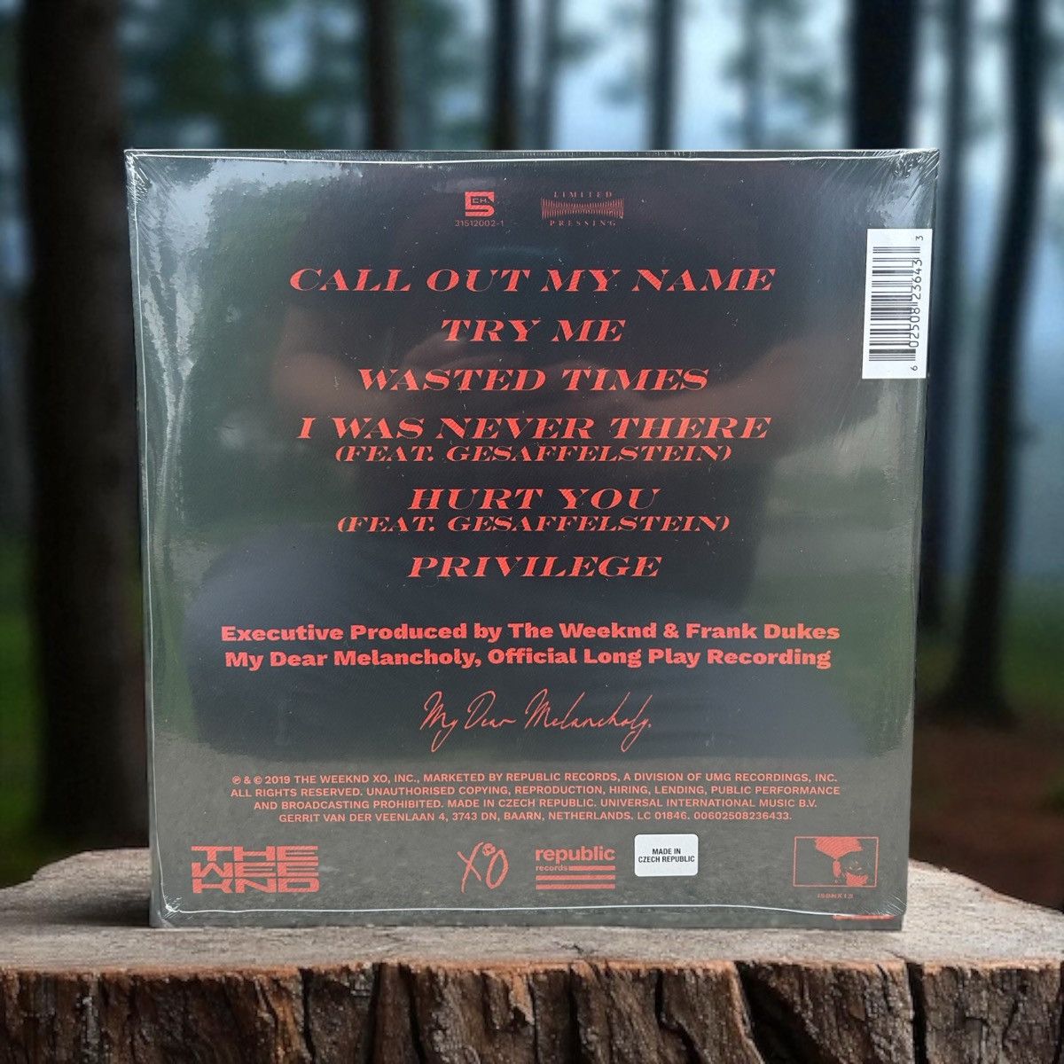 The Weeknd The Weeknd | My Dear Melancholy | Vinyl LP Record | Sealed Size ONE SIZE - 2 Thumbnail