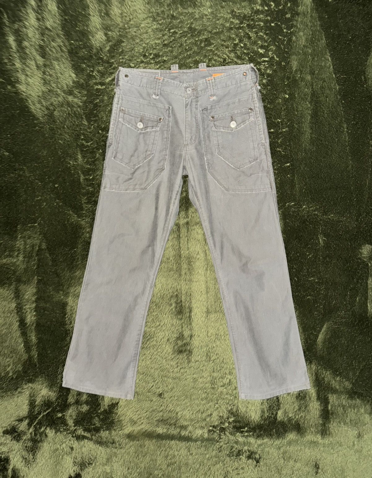 Edwin [S] EDWIN Japan Heavy Twill Pocket Detail Cotton Pants Size US 30 / EU 46 - 1 Thumbnail