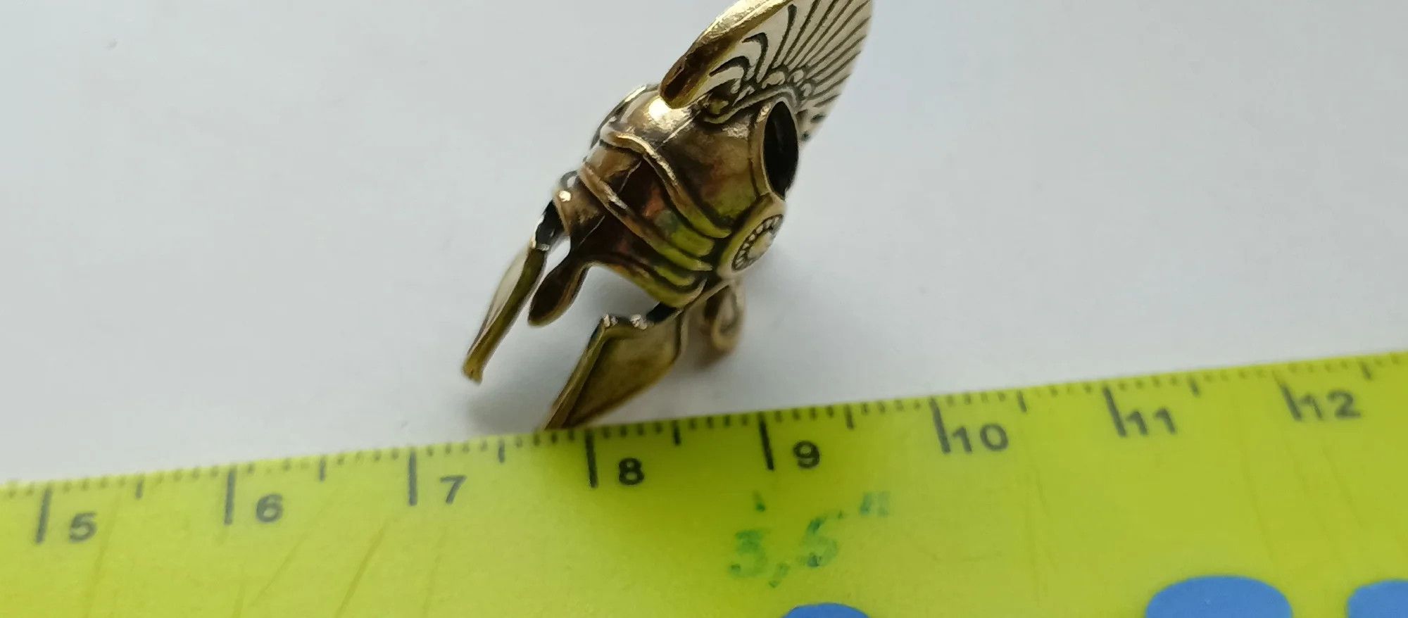 Handmade 3Pcs Spartan Roman Helmet Knife Beads Paracord Bead Zipper Size ONE SIZE - 8 Thumbnail
