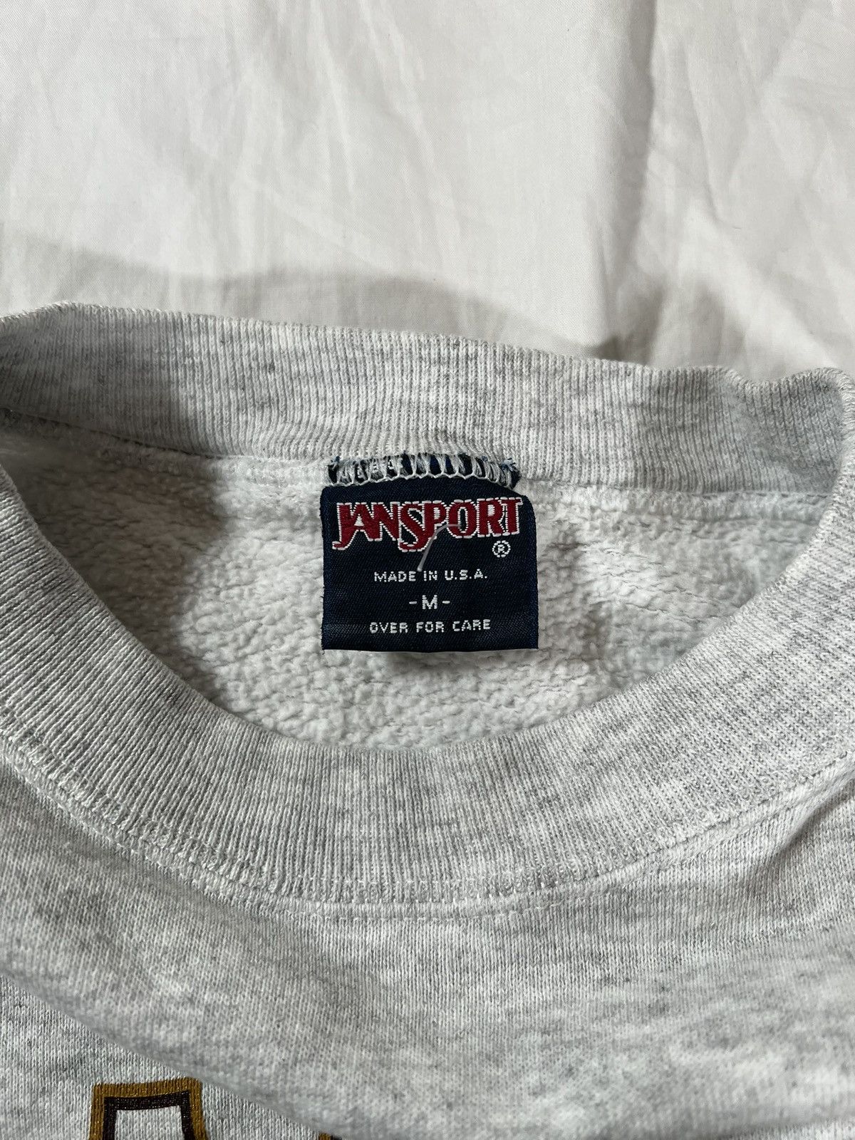 Vintage Vintage 90s Hamline University Boxy Cropped Crewneck Sweater Size US M / EU 48-50 / 2 - 4 Thumbnail