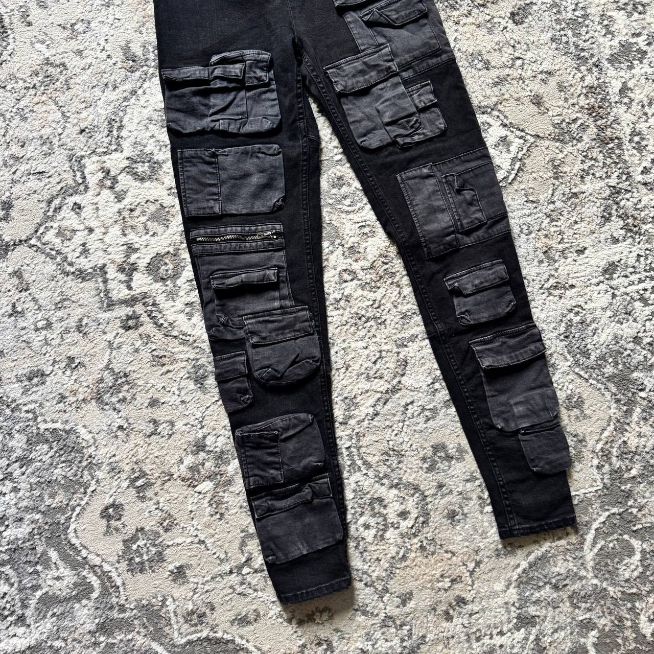 Acne Studios Acne Studios Vader Archive Avant Garde Denim Black Jeans Size 28" / US 6 / IT 42 - 2 Thumbnail