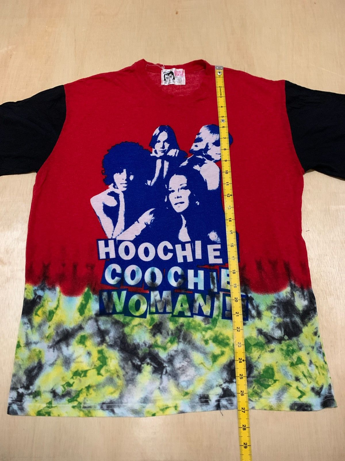 Band Tees × Hysteric Glamour × Japanese Brand Vintage Y2k Little Tokyo Hoochie Woman Tshirt Size US L / EU 52-54 / 3 - 9 Thumbnail
