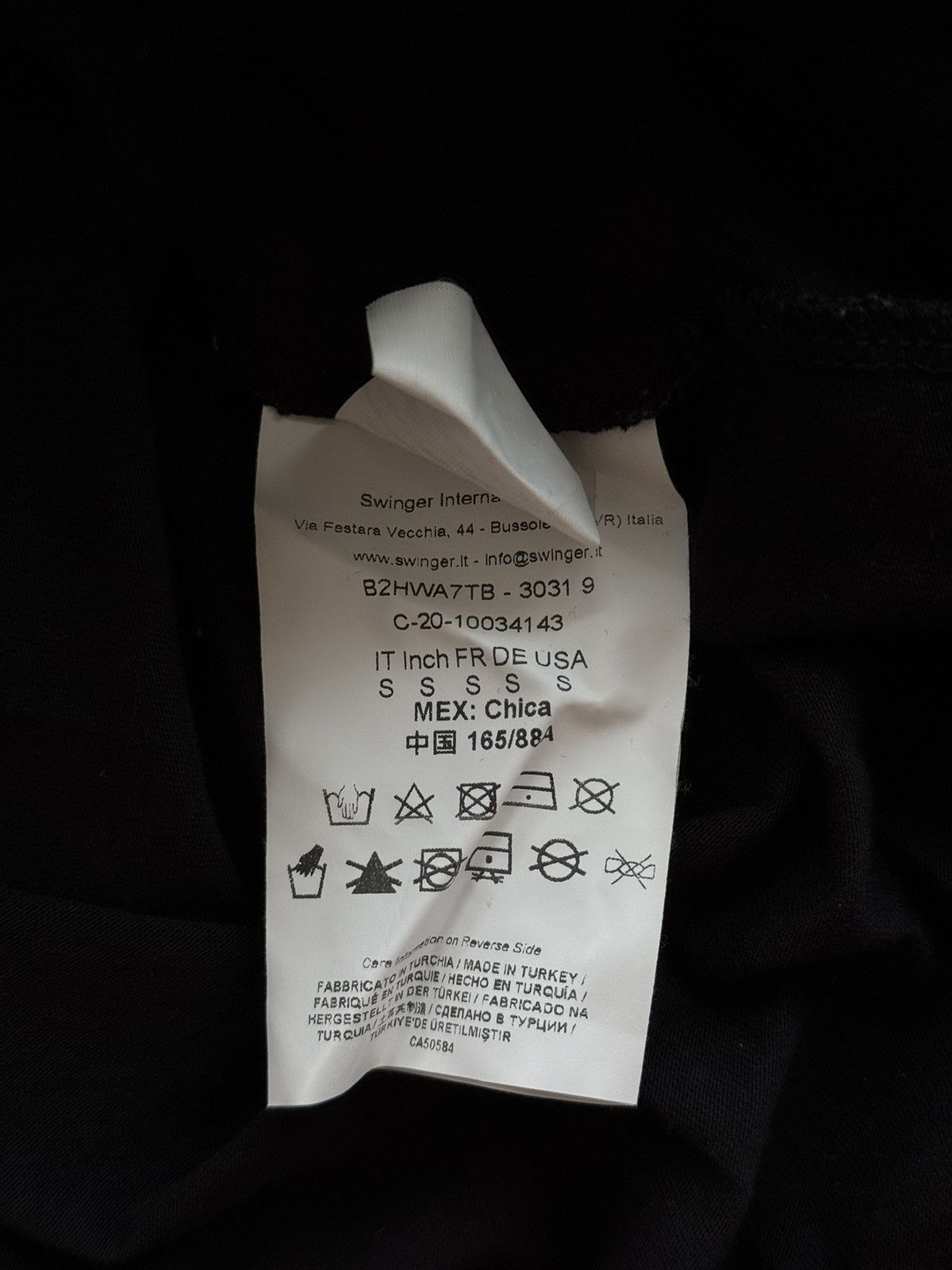 Designer × Versace × Versace Jeans Couture Versace Jeans Couture big logo t-shirt black Size S / US 4 / IT 40 - 5 Thumbnail