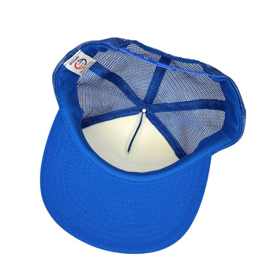 Vintage VINTAGE Speedway AAWS-M Anti Tank Missile Trucker Hat Mens One Size Blue Snapback Cap Size ONE SIZE - 6 Thumbnail