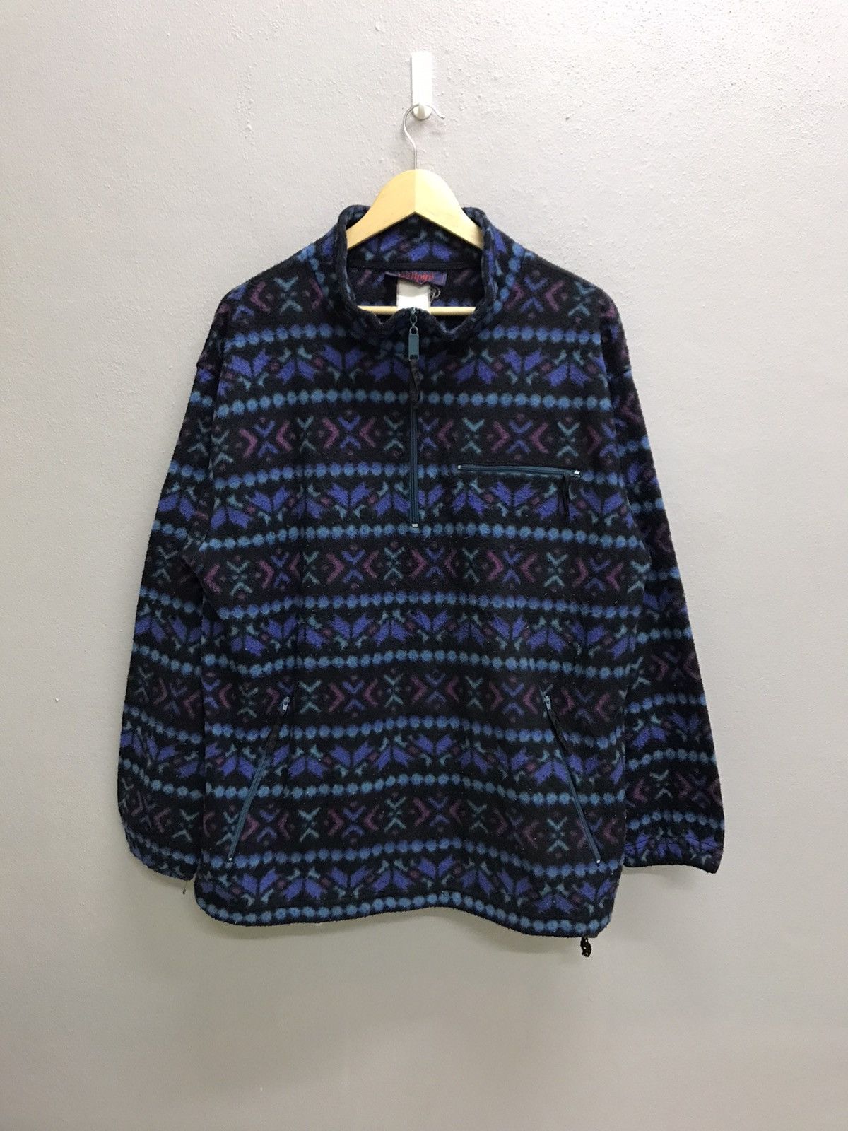 Vintage VINTAGE WILLPIPS ACTIVE STYLE FLEECE SWEATSHIRT Size US XL / EU 56 / 4 - 3 Thumbnail