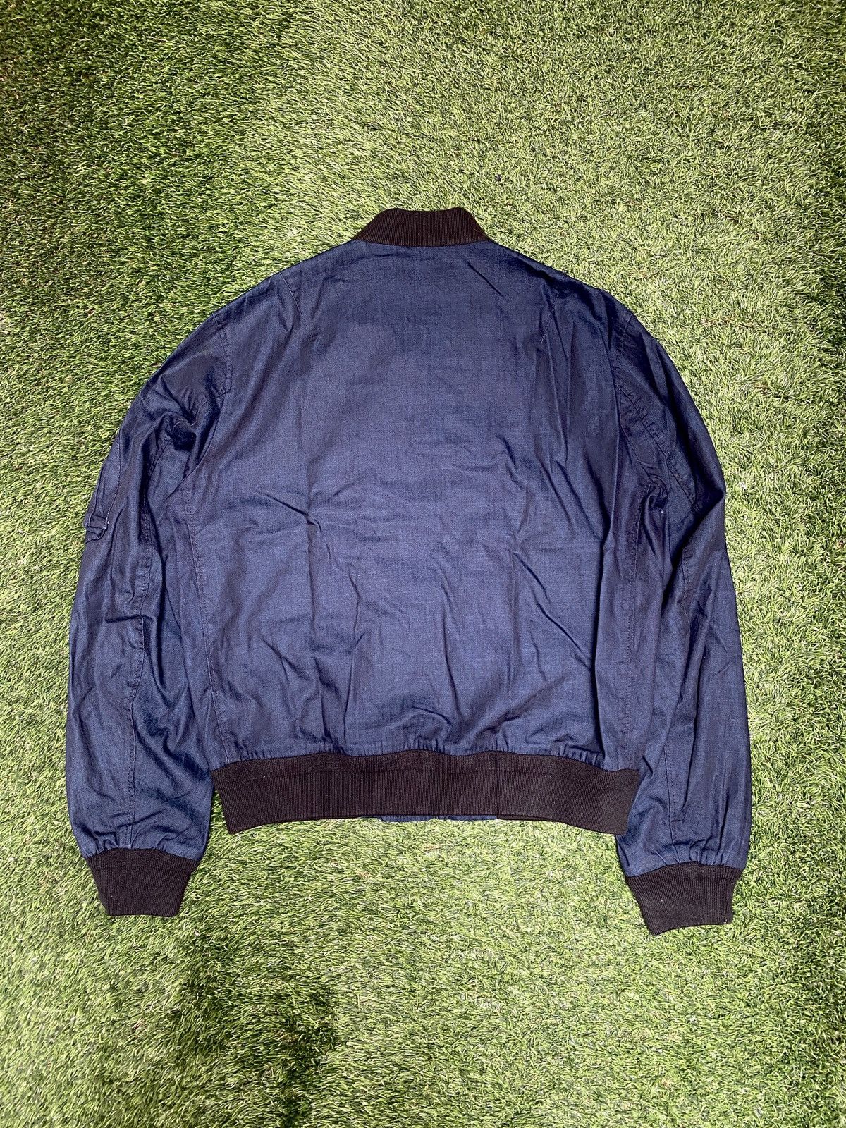 Burberry Burberry Brit Denim Bomber Jacket Size US M / EU 48-50 / 2 - 4 Thumbnail