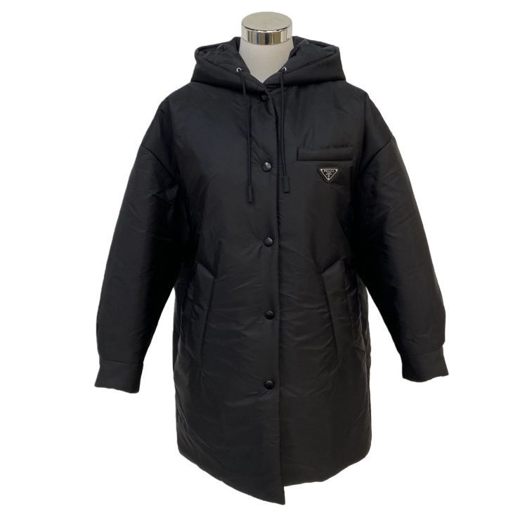 Prada Prada Re-Nylon Hooded Puffer Coat Size 38 Size XS / US 0-2 / IT 36-38 - 1 Thumbnail