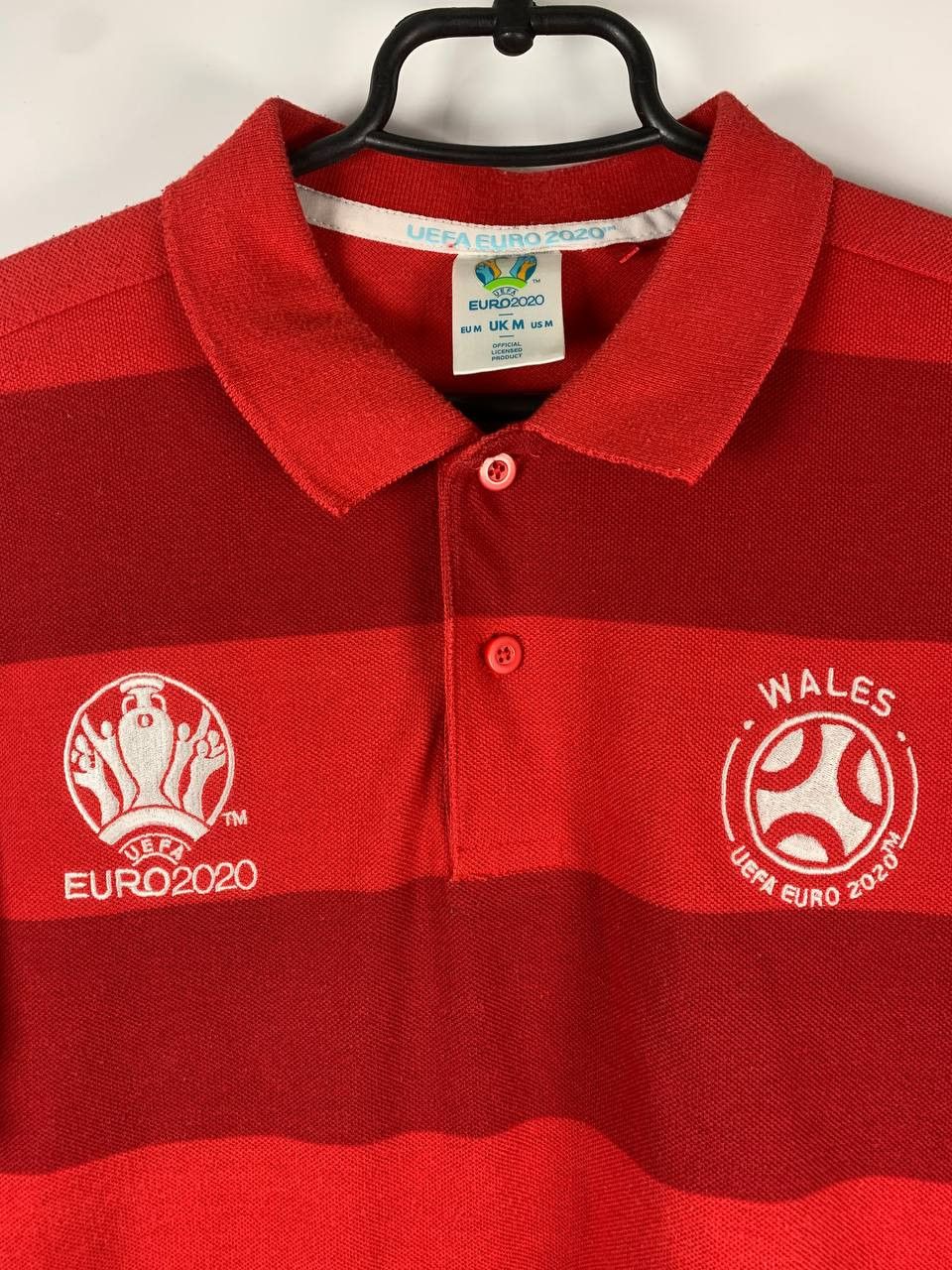 UEFA EURO 2020 Football Championship Polo - Collectible -Uefa Size US M / EU 48-50 / 2 - 2 Thumbnail