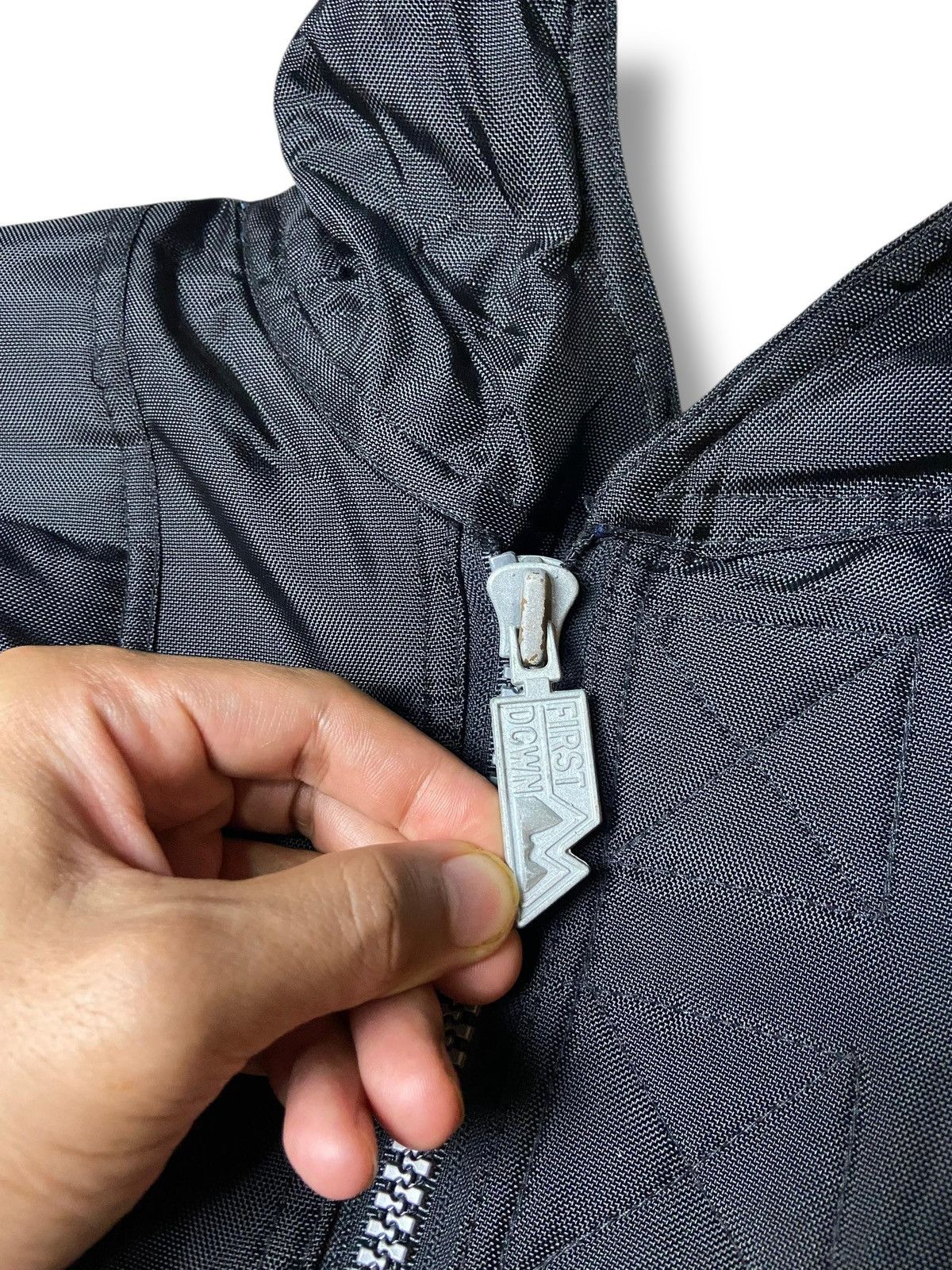 Japanese Brand First Down Techno Street Wear Hooded Jacket (149) Size US M / EU 48-50 / 2 - 6 Thumbnail