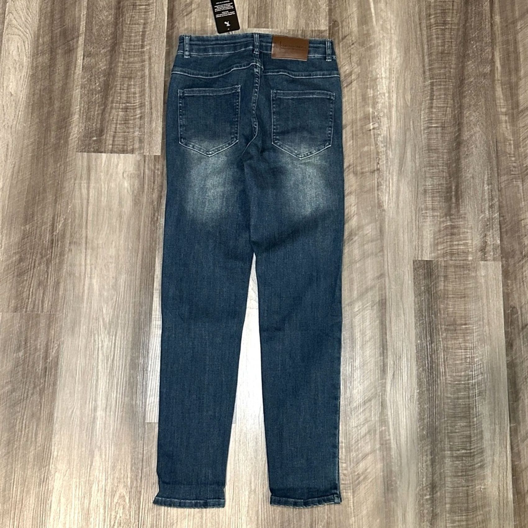 Vintage Tailored Athlete Premium Stretch Slim Jeans Shirt? 30x28 Blue Mens Regular Tailored Athlete Jeep? Size US 30 / EU 46 - 3 Thumbnail