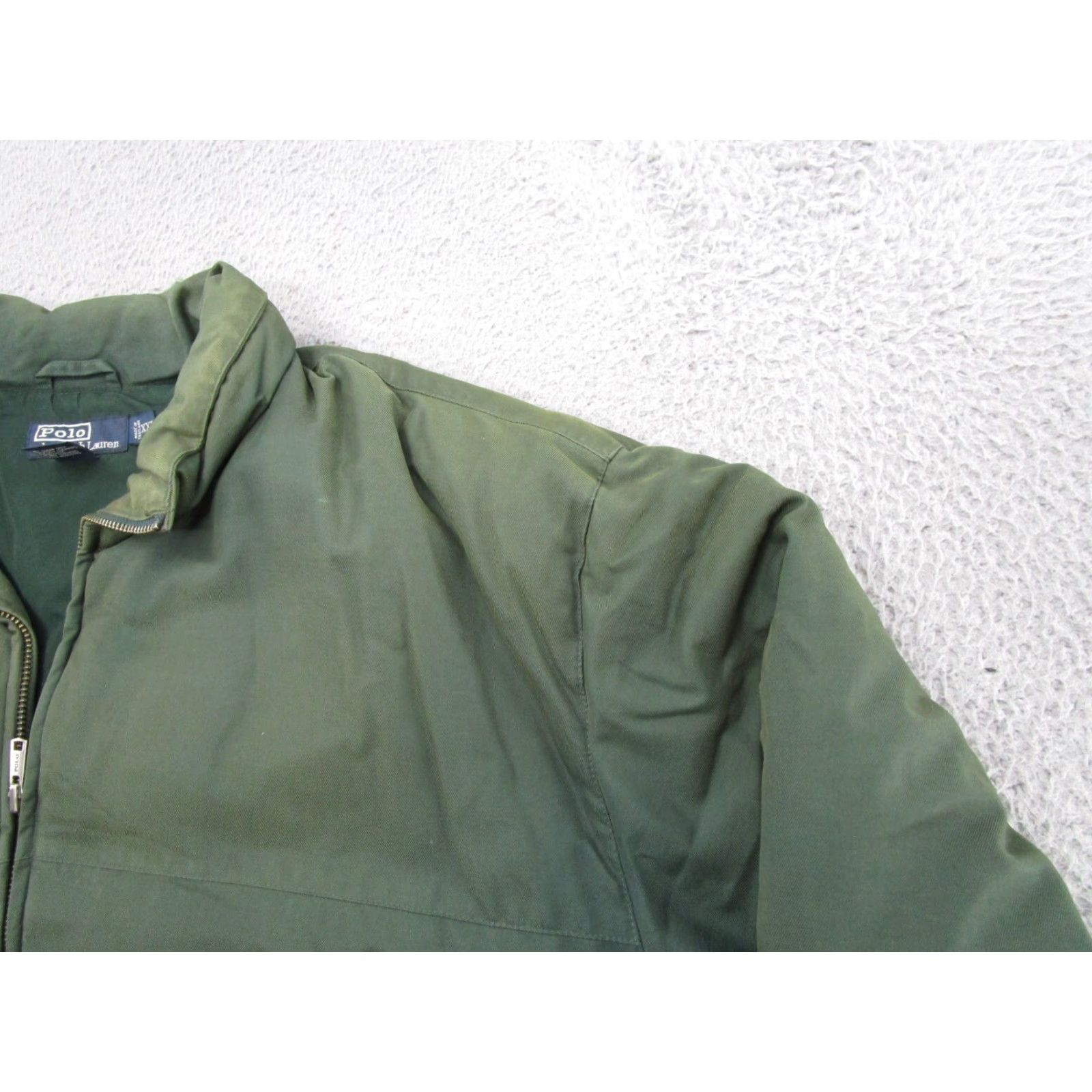 Polo Ralph Lauren VINTAGE Polo Ralph Lauren Jacket 2XL Green Down Waterfowl Filled Blend Nylon Zip Full Zip Insulated 90s Mens Size US XXL / EU 58 / 5 - 5 Thumbnail