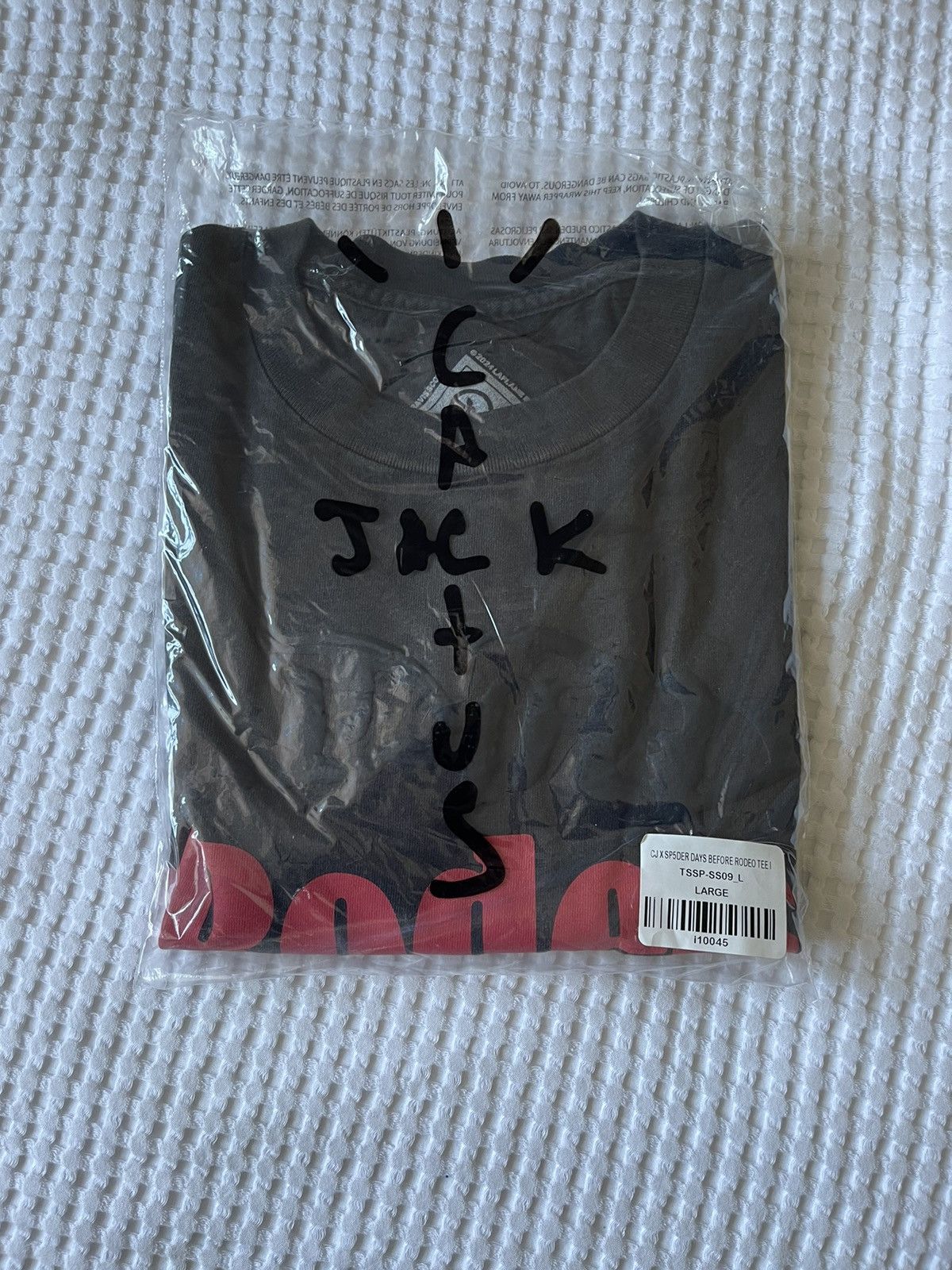 Sp5der × Travis Scott CJ X SP5DER DAYS BEFORE RODEO TEE I Size L Size US L / EU 52-54 / 3 - 1 Thumbnail