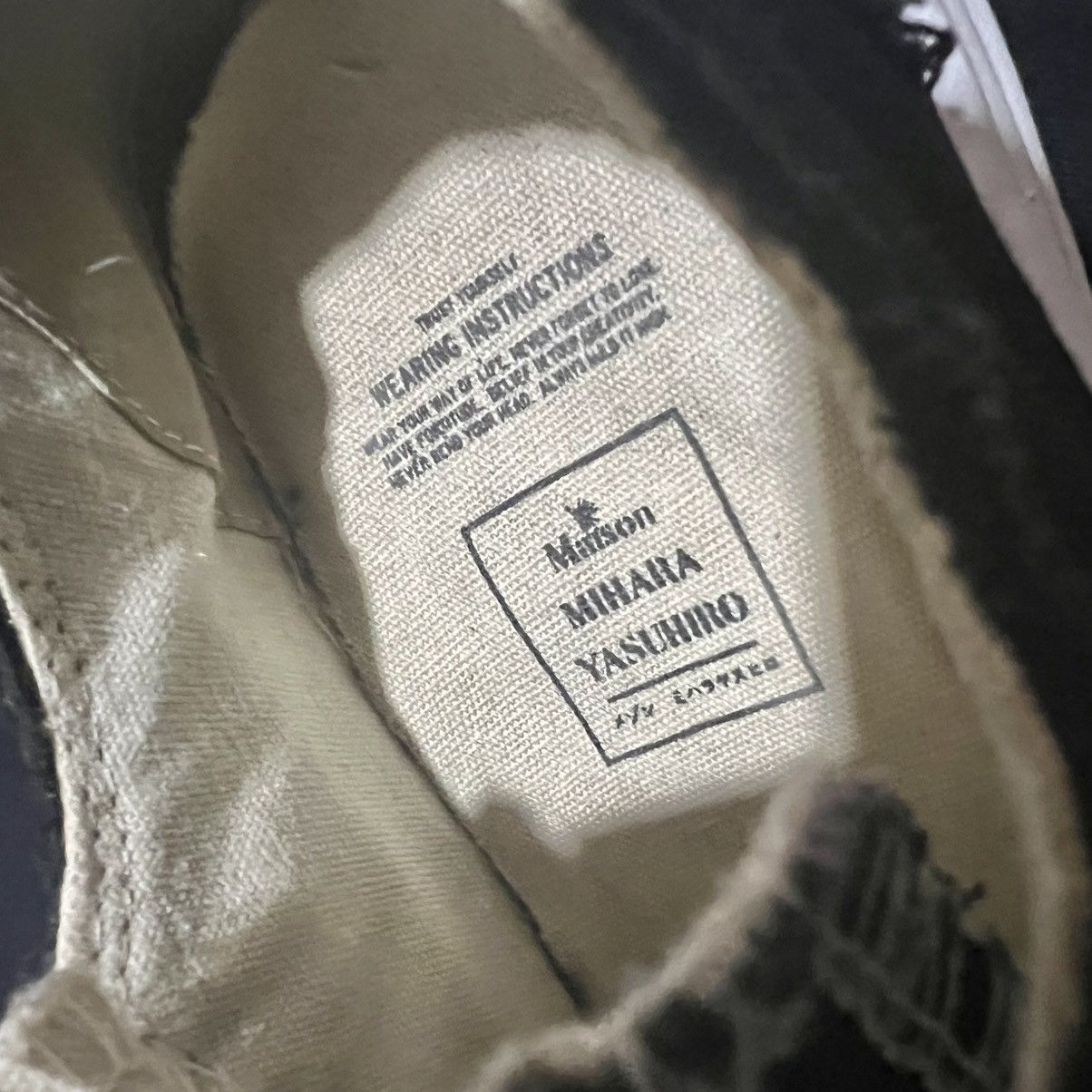 Maison MIHARA YASUHIRO Maison Mihara Yasuhiro Peterson Low Black Size US 6.5 / EU 39-40 - 11 Thumbnail
