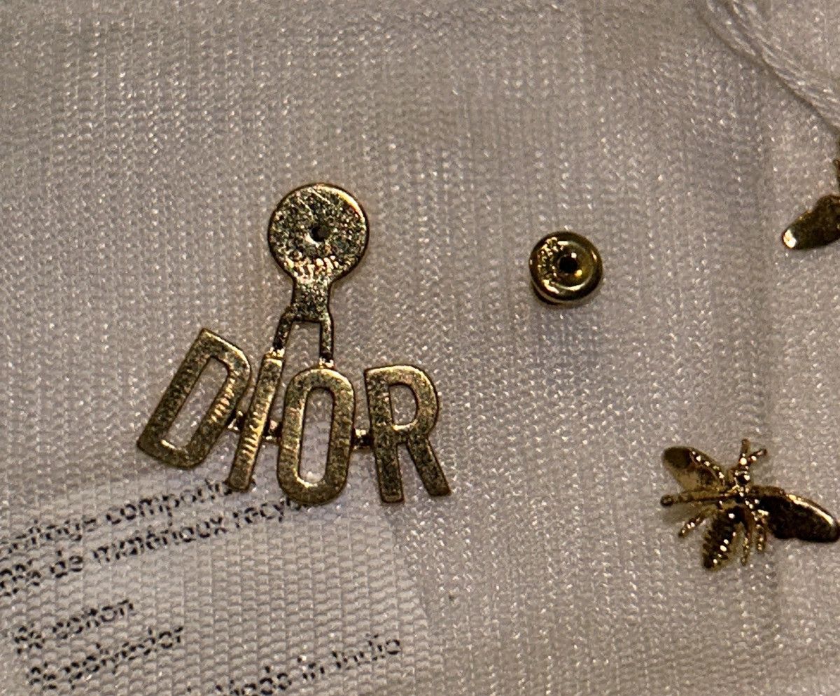 Dior Dior DIO(R)EVOLUTION EARRINGS Gold-Finish Metal Size ONE SIZE - 7 Thumbnail
