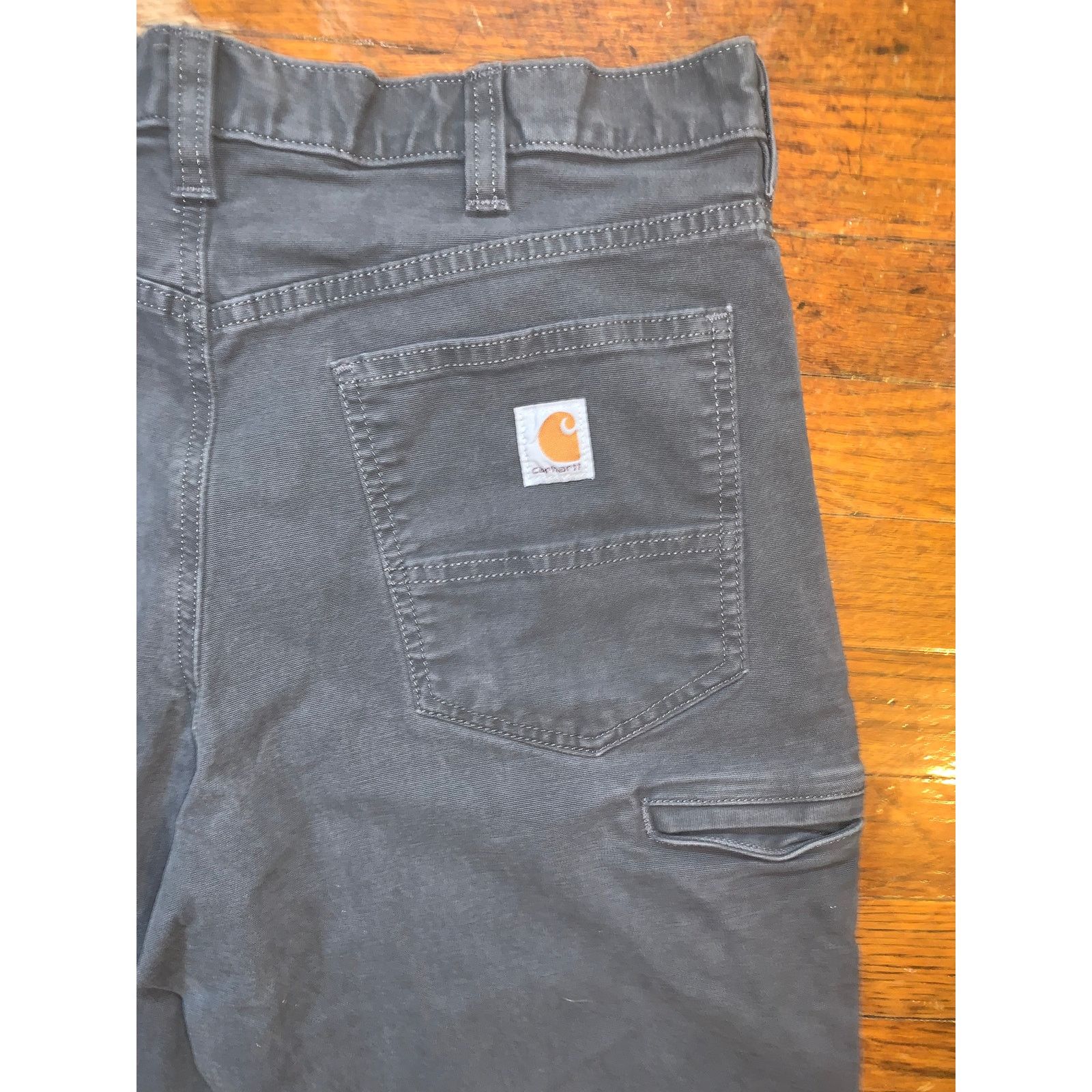Carhartt Carhartt 102517 Rigby 5 Pocket Pants 35x32 Gravel Flex Size US 35 - 7 Thumbnail
