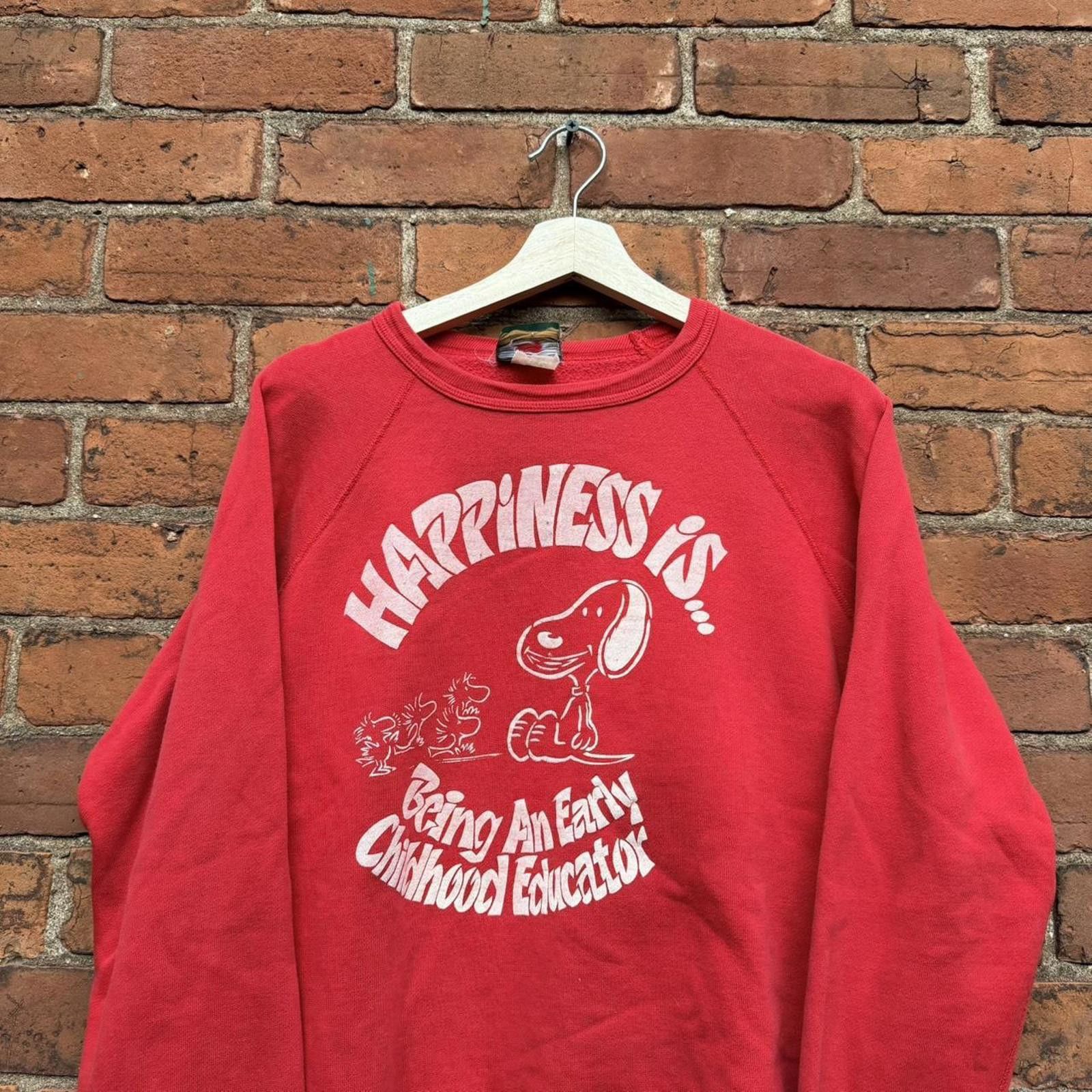 Other Vintage peanuts early childhood educator sweatshirt snoopy Size US M / EU 48-50 / 2 - 3 Thumbnail