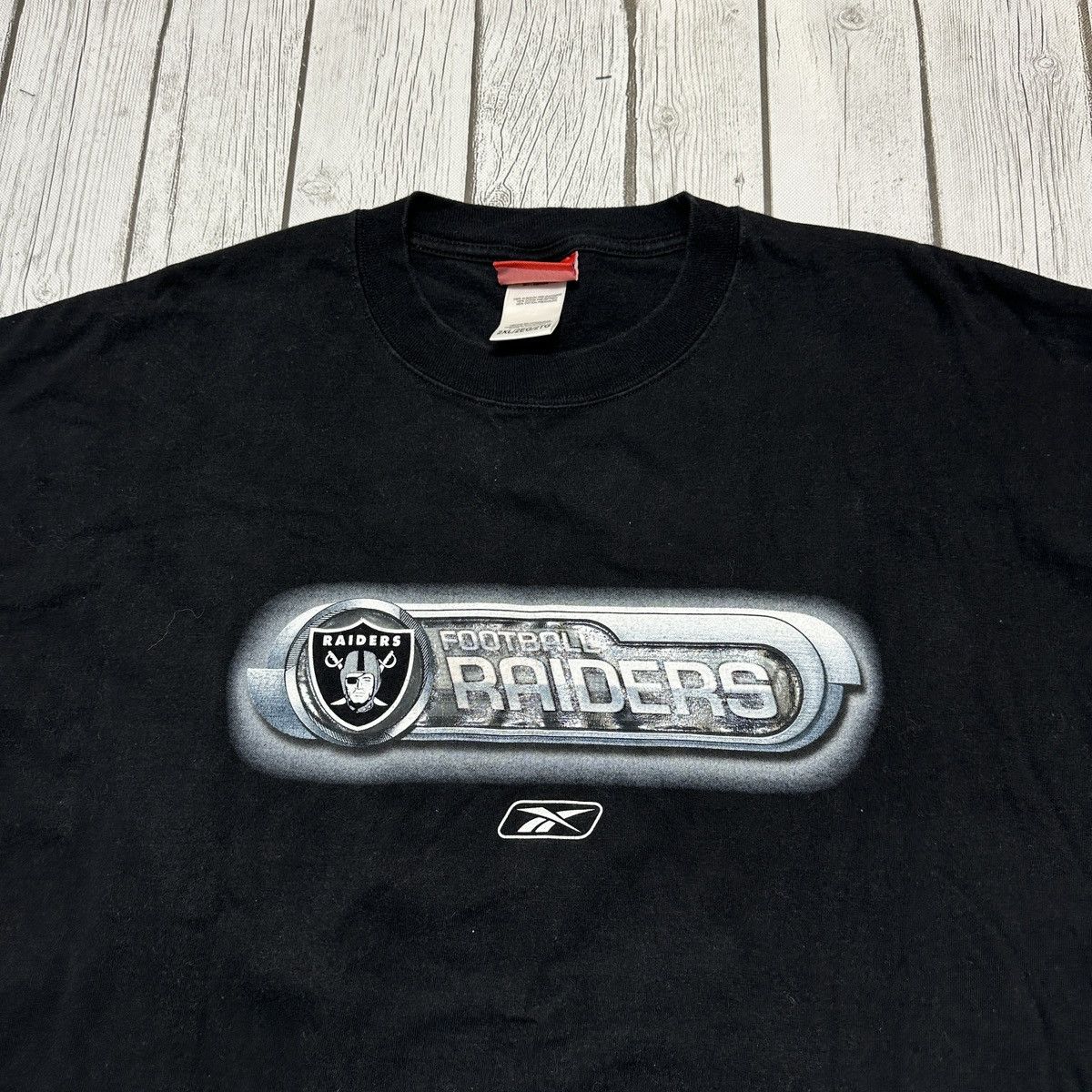 NFL × Reebok × Vintage Vintage Oakland Raiders tee Size US XXL / EU 58 / 5 - 3 Thumbnail