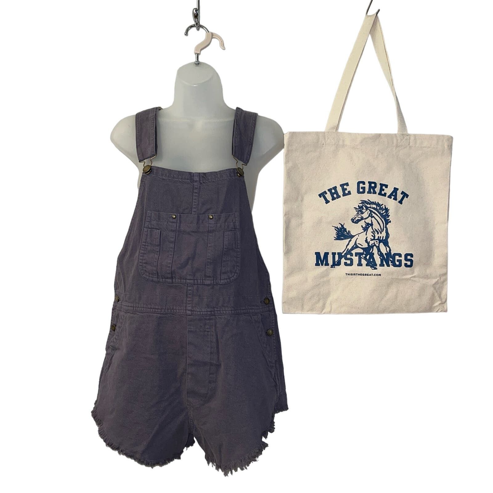 Other The Great The Cut Off Overall in Marble Size 0 Size 25" / US 0 / IT 36 - 1 Thumbnail