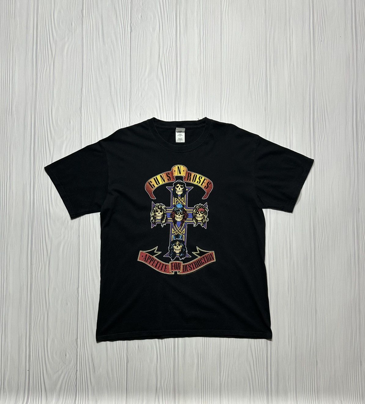 Band Tees Vintage Guns N Roses Appetite For Destruction 2012 T-Shirt Size US L / EU 52-54 / 3 - 1 Thumbnail