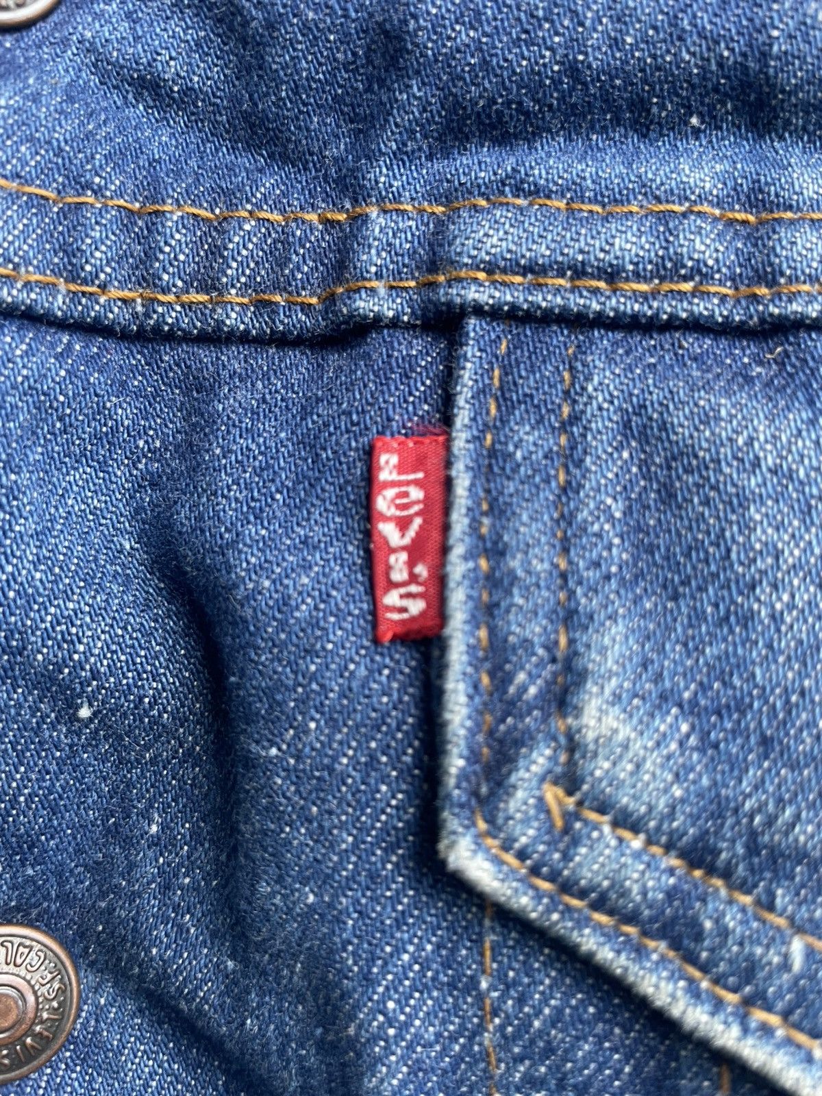 Levi's Vintage 70’s Levis 70605 Sherpa Denim Jacket Size US M / EU 48-50 / 2 - 19 Thumbnail