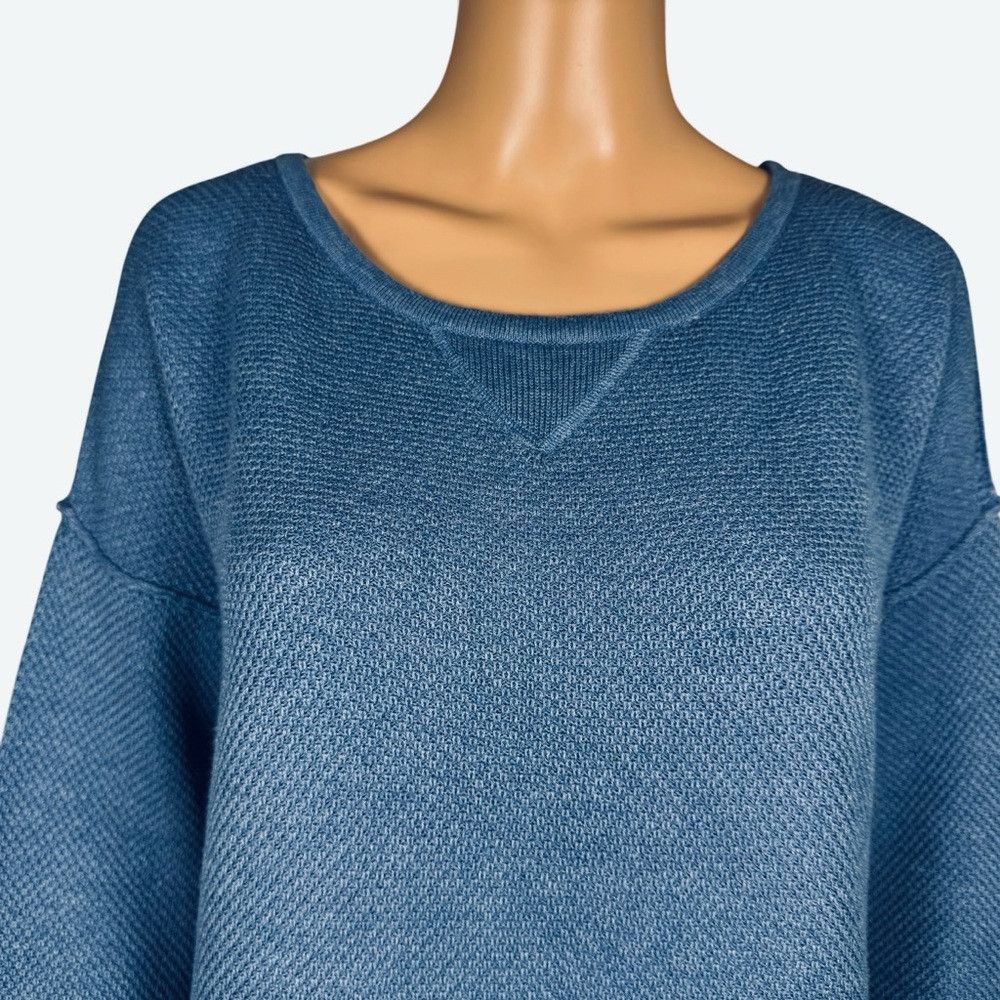 Other Context Lord and Taylor Blue With White Lace Trim 3/4 Sleev Size L / US 10 / IT 46 - 2 Thumbnail