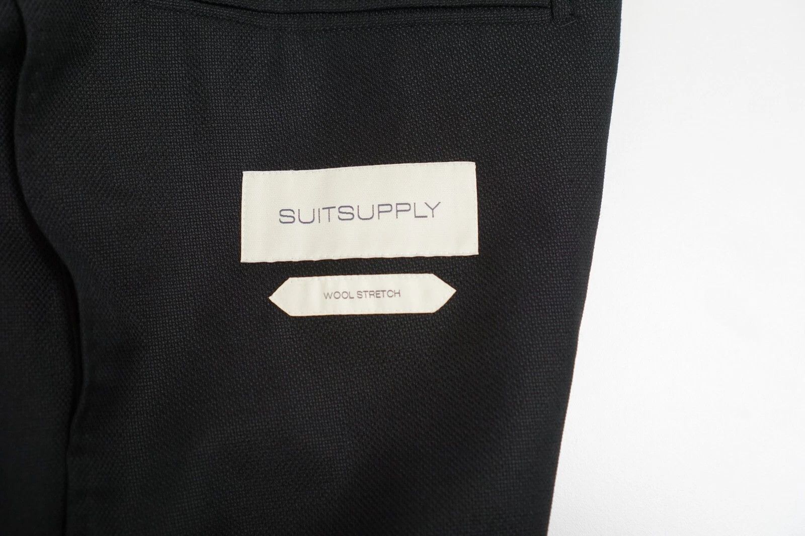 Suitsupply Men Suitsupply Blazer Havana Patch Unlined Black Reda US38L Size 38L - 5 Thumbnail