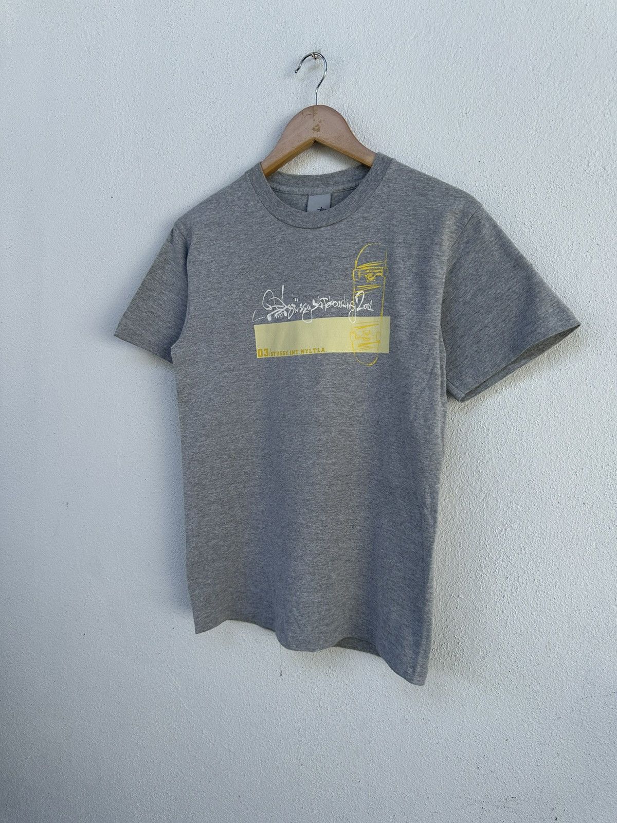 Stussy × Vintage Stussy Skateboard T Shirt Size US S / EU 44-46 / 1 - 2 Thumbnail