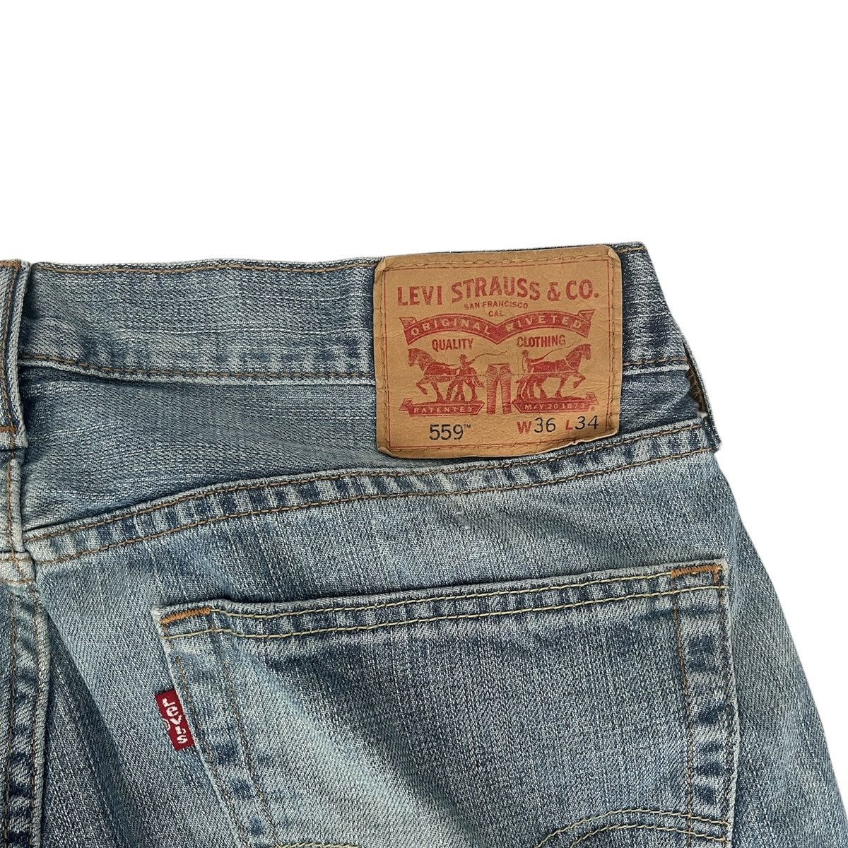 Levi's Levi’s 559 Bleach Stained Size US 36 / EU 52 - 3 Thumbnail