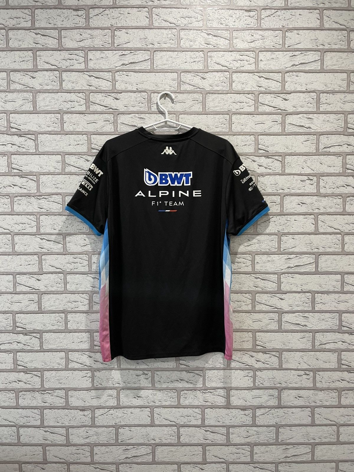 Formula 1 Kappa F1 team RACING BWT ALPINE FORMULA ONE JERSEY T-Shirt Size US XL / EU 56 / 4 - 1 Thumbnail