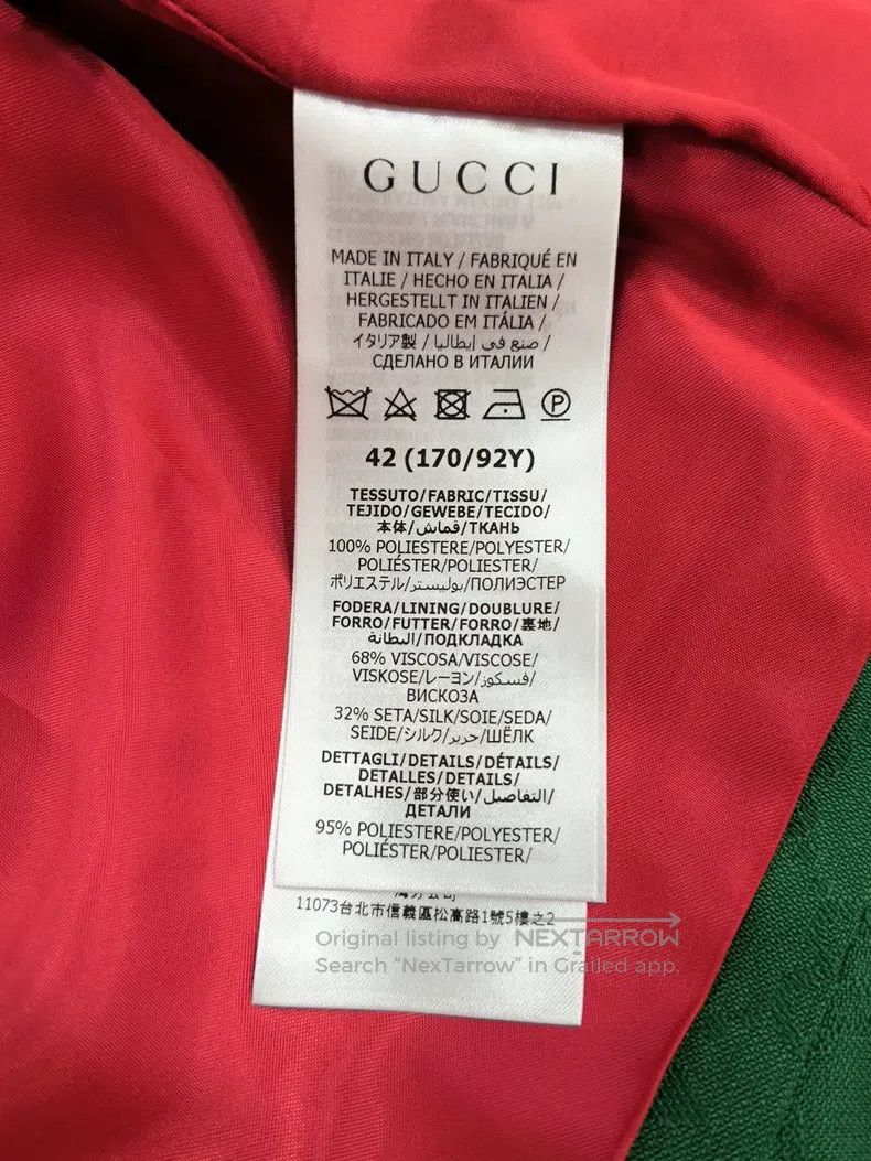 Gucci Gucci FW22 striped jacquard lapel short long-sleeved jacke Size M / US 6-8 / IT 42-44 - 8 Thumbnail