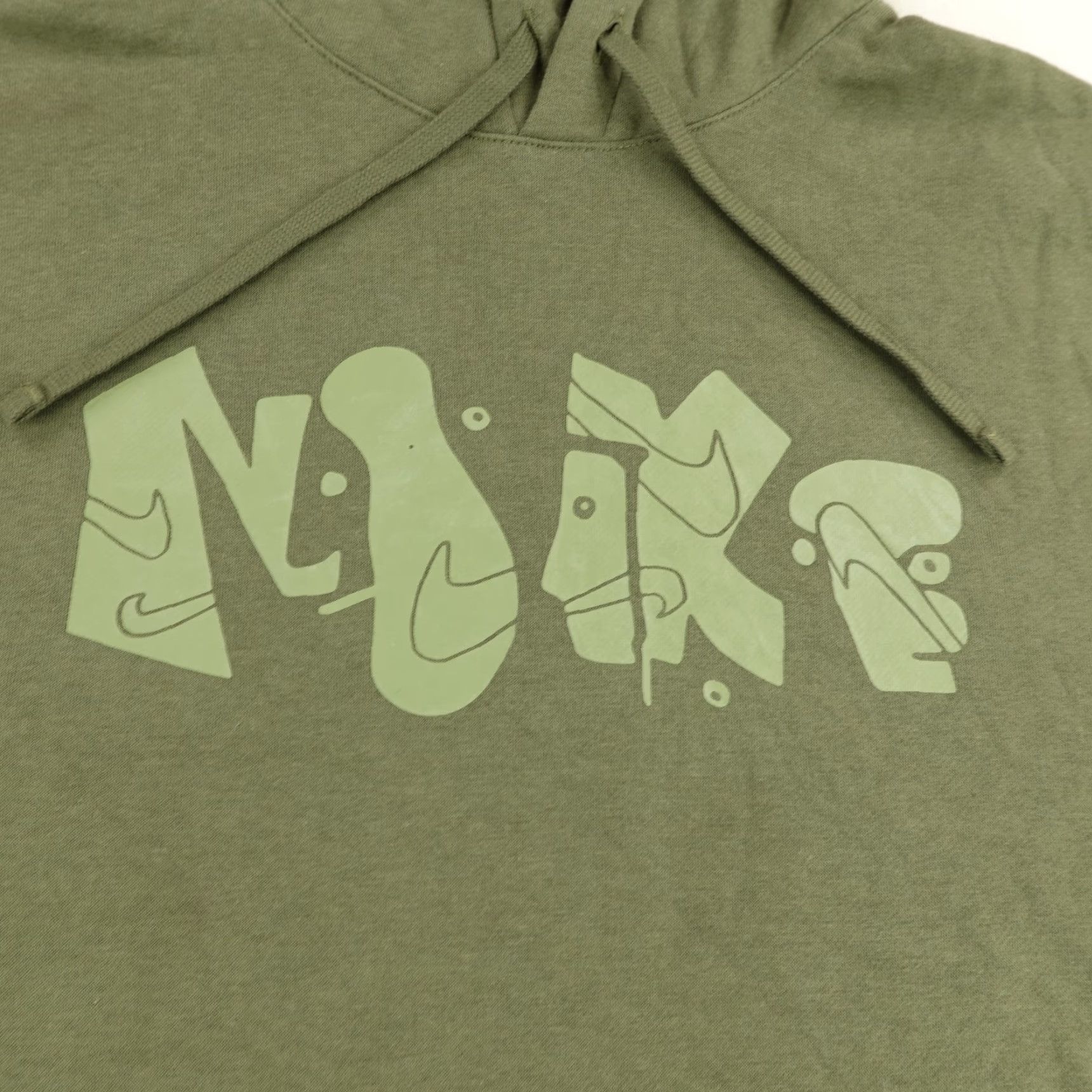 Nike Nike Hoodie Mens Small Green Graphic Club Fleece Pullover Sweatshirt Sweater Gym Size US S / EU 44-46 / 1 - 2 Thumbnail