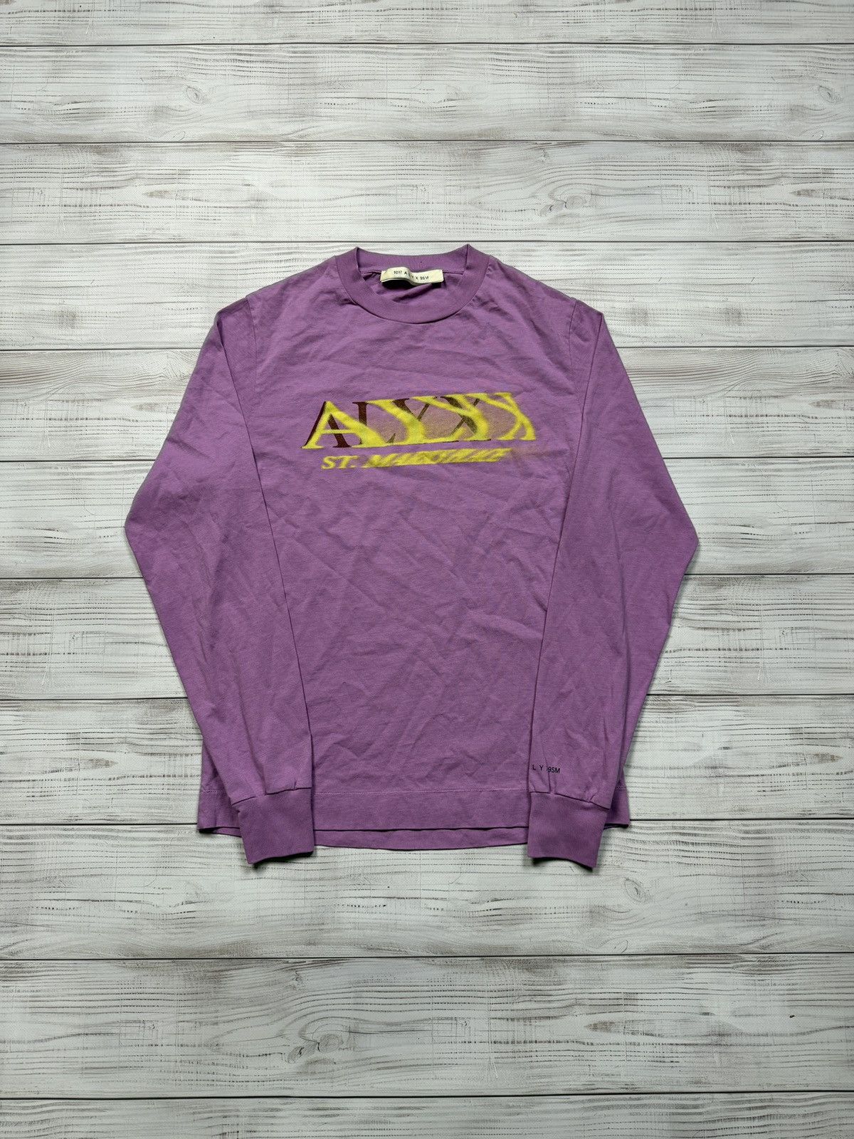 1017 ALYX 9SM Alyx long sleeve big logo Size US XS / EU 42 / 0 - 1 Thumbnail