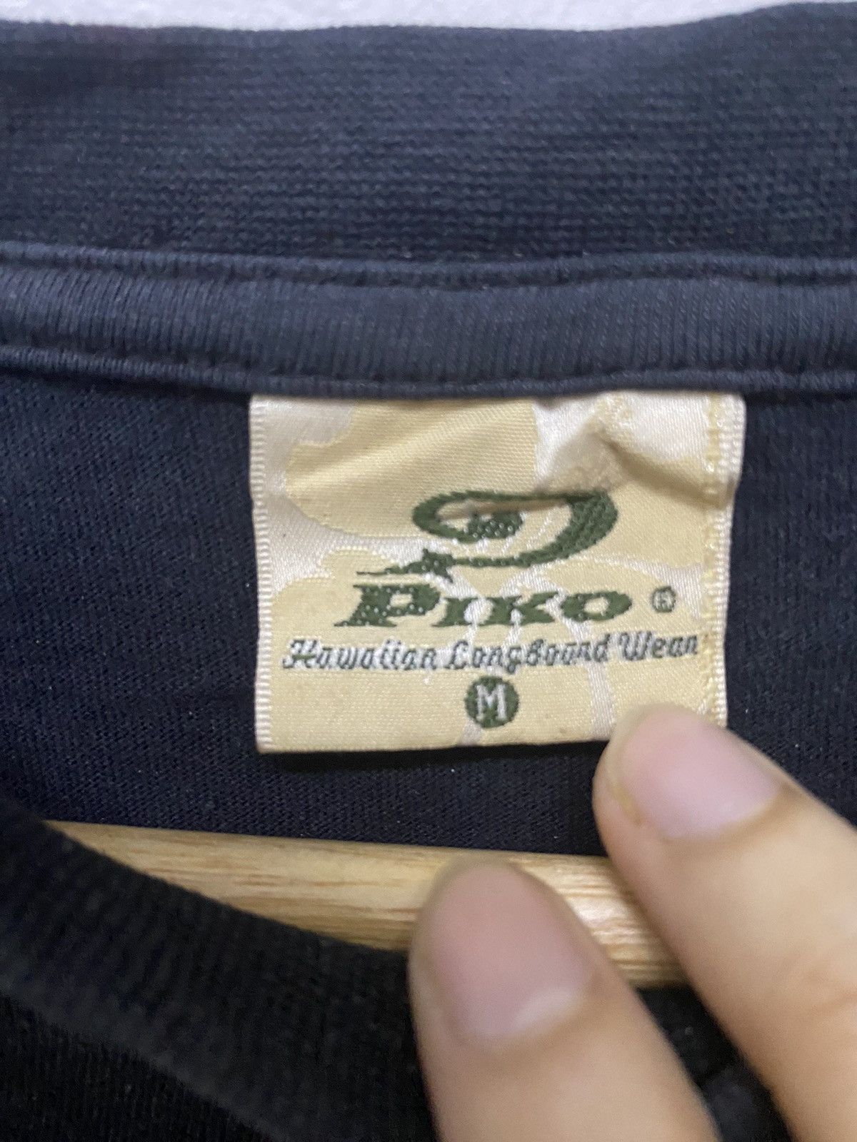 Japanese Brand Vintage Piko hawaian longboard wear long sleeve Size US M / EU 48-50 / 2 - 6 Thumbnail
