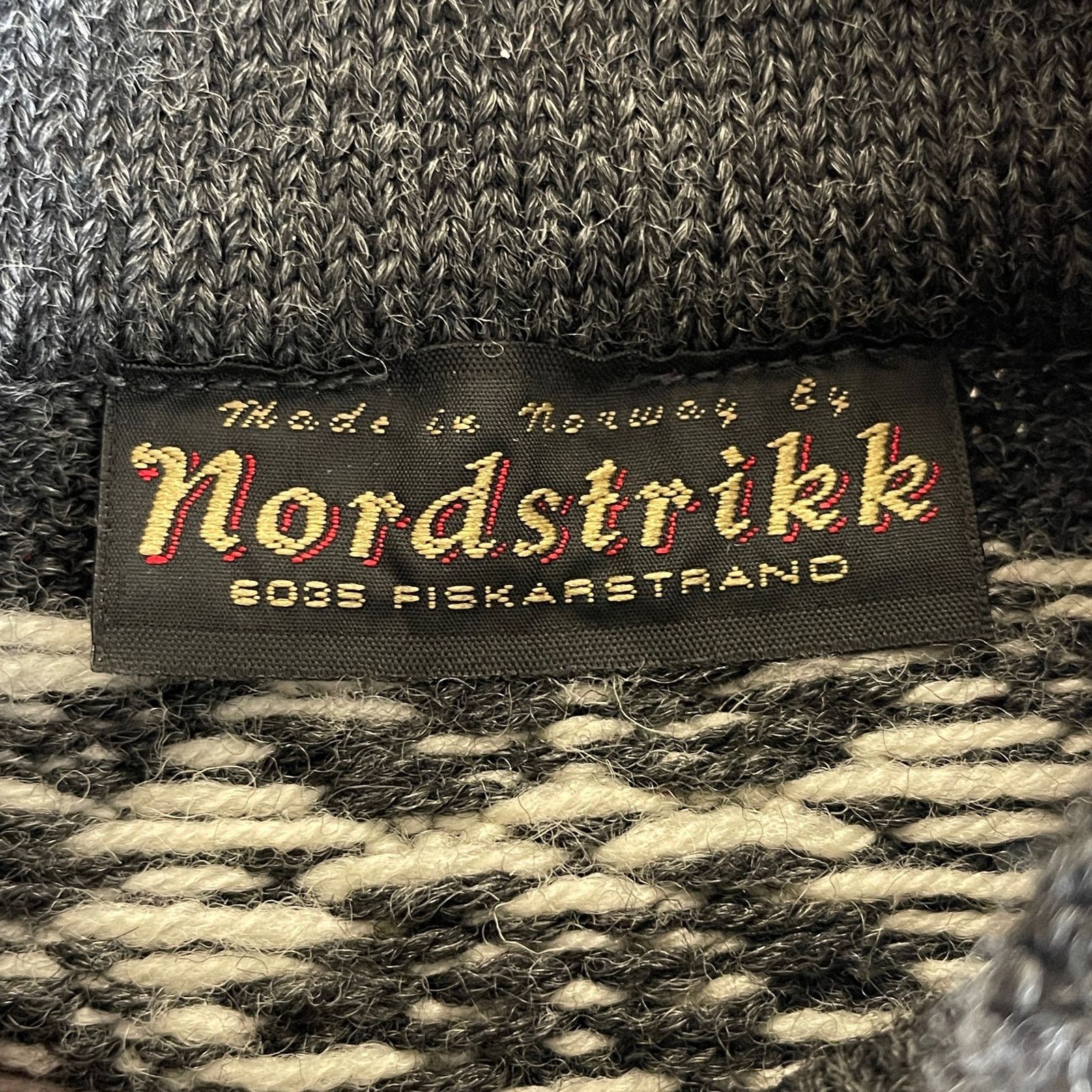 Vintage Nordstrikk Traditional Norwegian Mock Neck Sweater Size L Size US L / EU 52-54 / 3 - 2 Thumbnail