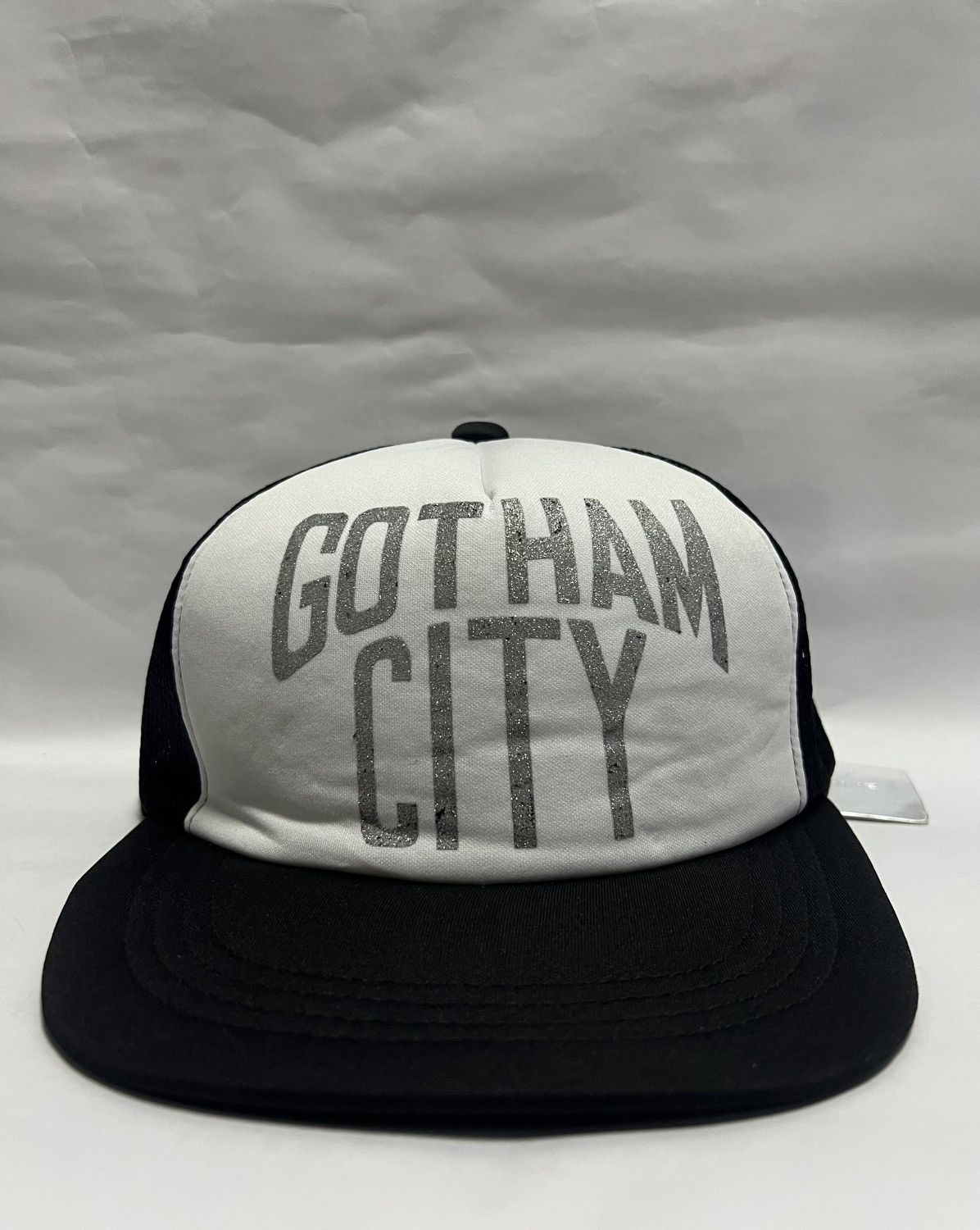 Number (N)ine Number (N)ine - Gotham City Trucker Hat Black/White Size ONE SIZE - 2 Thumbnail