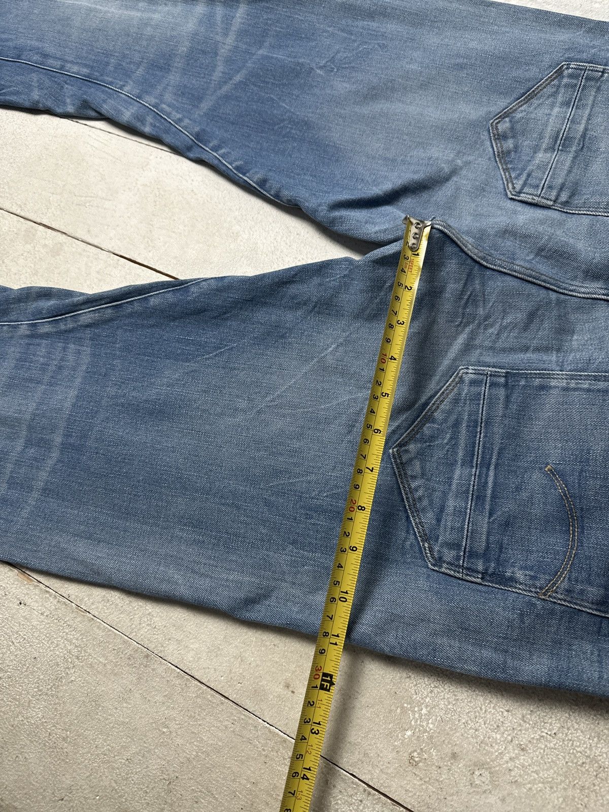 G-Star VNTG🚨G STAR RAW Jeans Washed Distressed Denim y2k Size 34" / US 12 / IT 48 - 18 Thumbnail