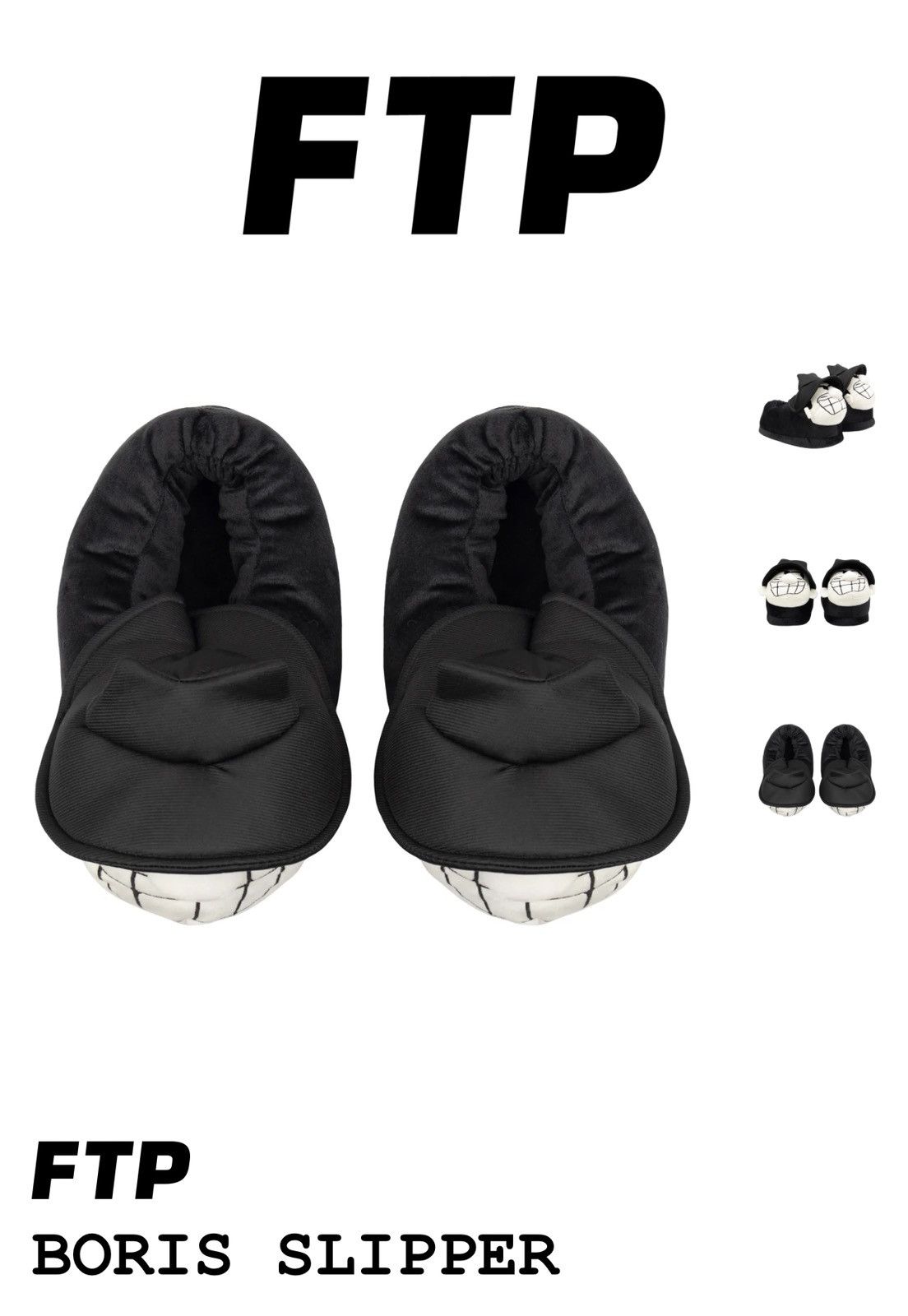 Fuck The Population Ftp Boris Slippers L/XL Size US 11 / EU 44 - 10 Thumbnail